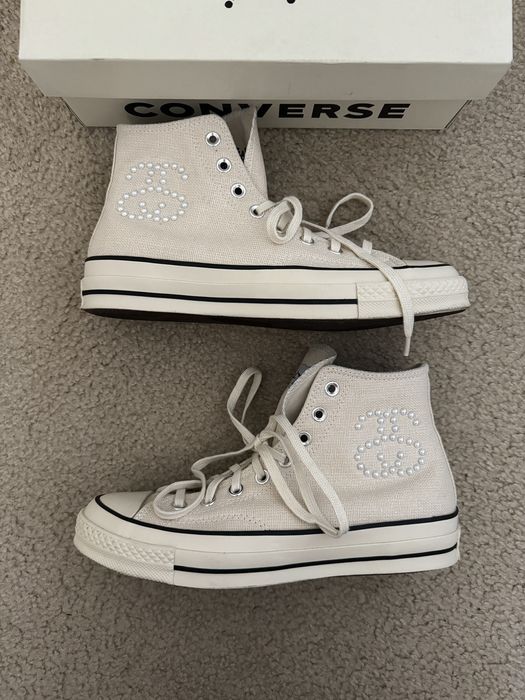 Stussy Stussy x Converse Chuck 70 High 'Fossil' | Grailed