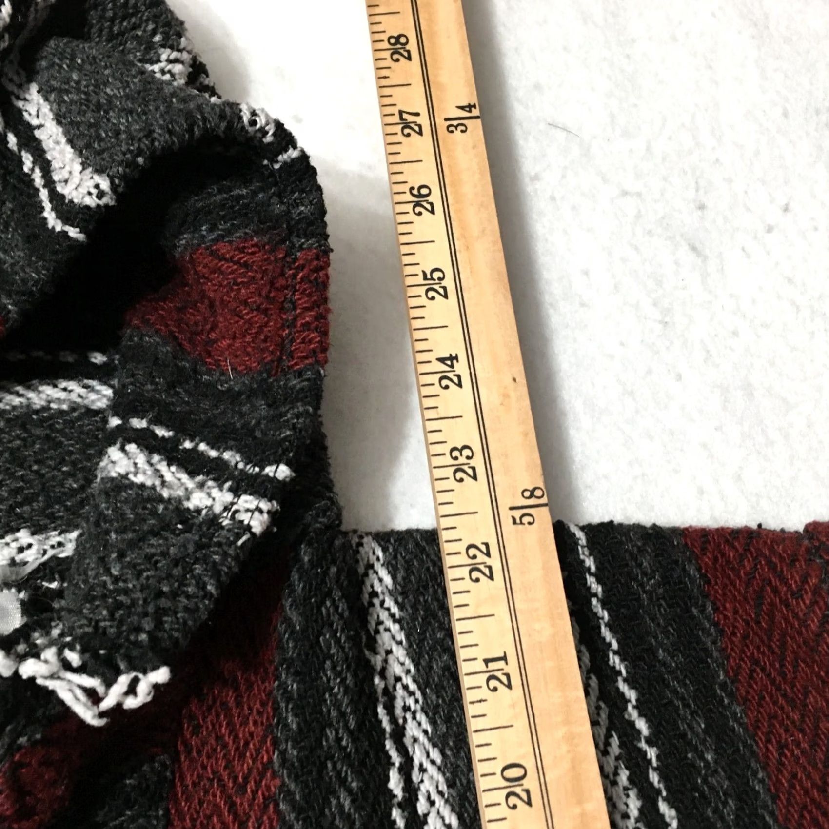 Sunspel sunspec Hoodie Men Size XS Multicolored Striped Hippie Boho Knit Drug Rug Size US XS / EU 42 / 0 - 4 Thumbnail