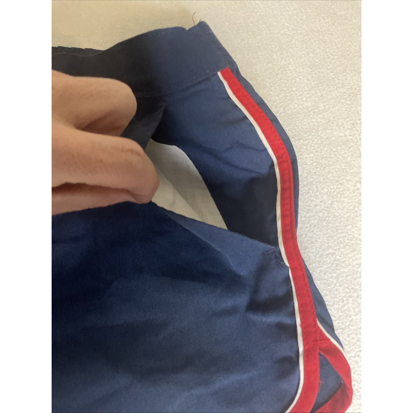 Sears Vintage 70s Sears Activewear Running Shorts Navy Mens 34 Size US 34 / EU 50 - 9 Thumbnail
