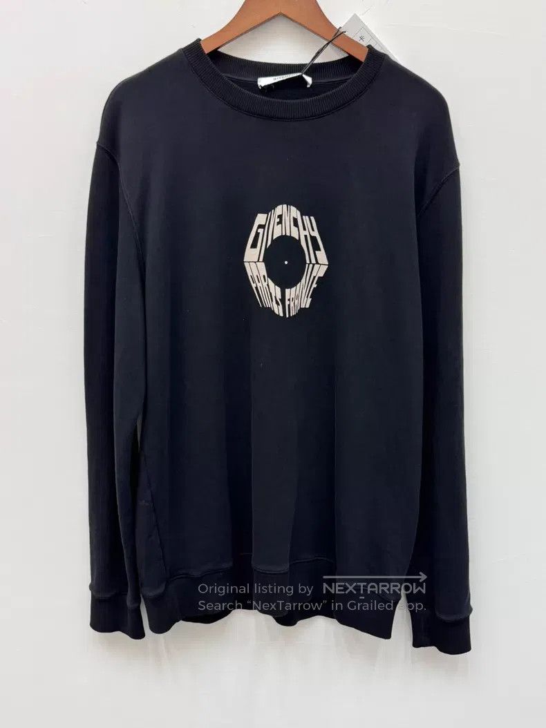 Givenchy Givenchy Printed Men's Black Sweatshirt Size US L / EU 52-54 / 3 - 1 Thumbnail