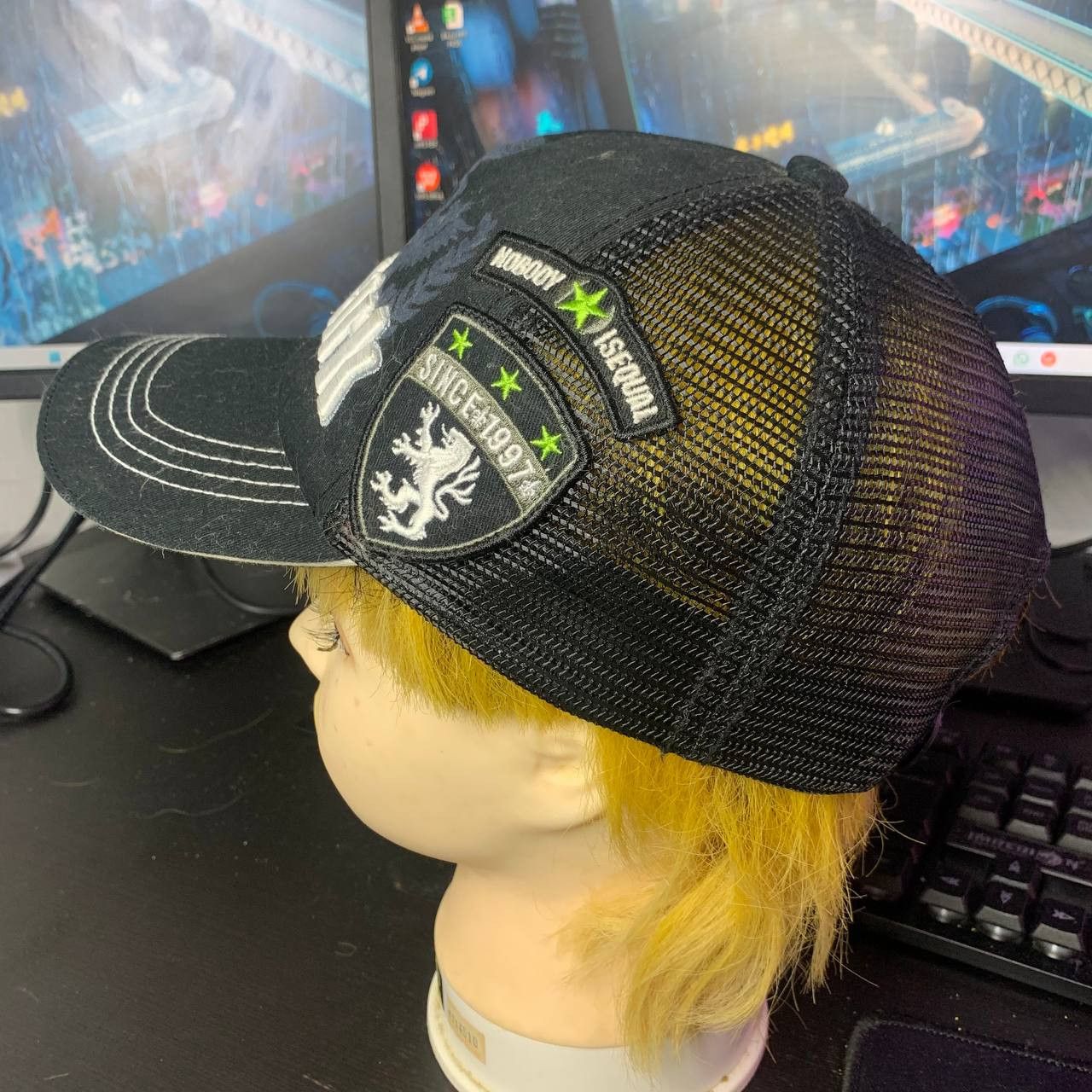 Japanese Brand RARE KISSMARK TRUCKER HAT Size ONE SIZE - 2 Thumbnail