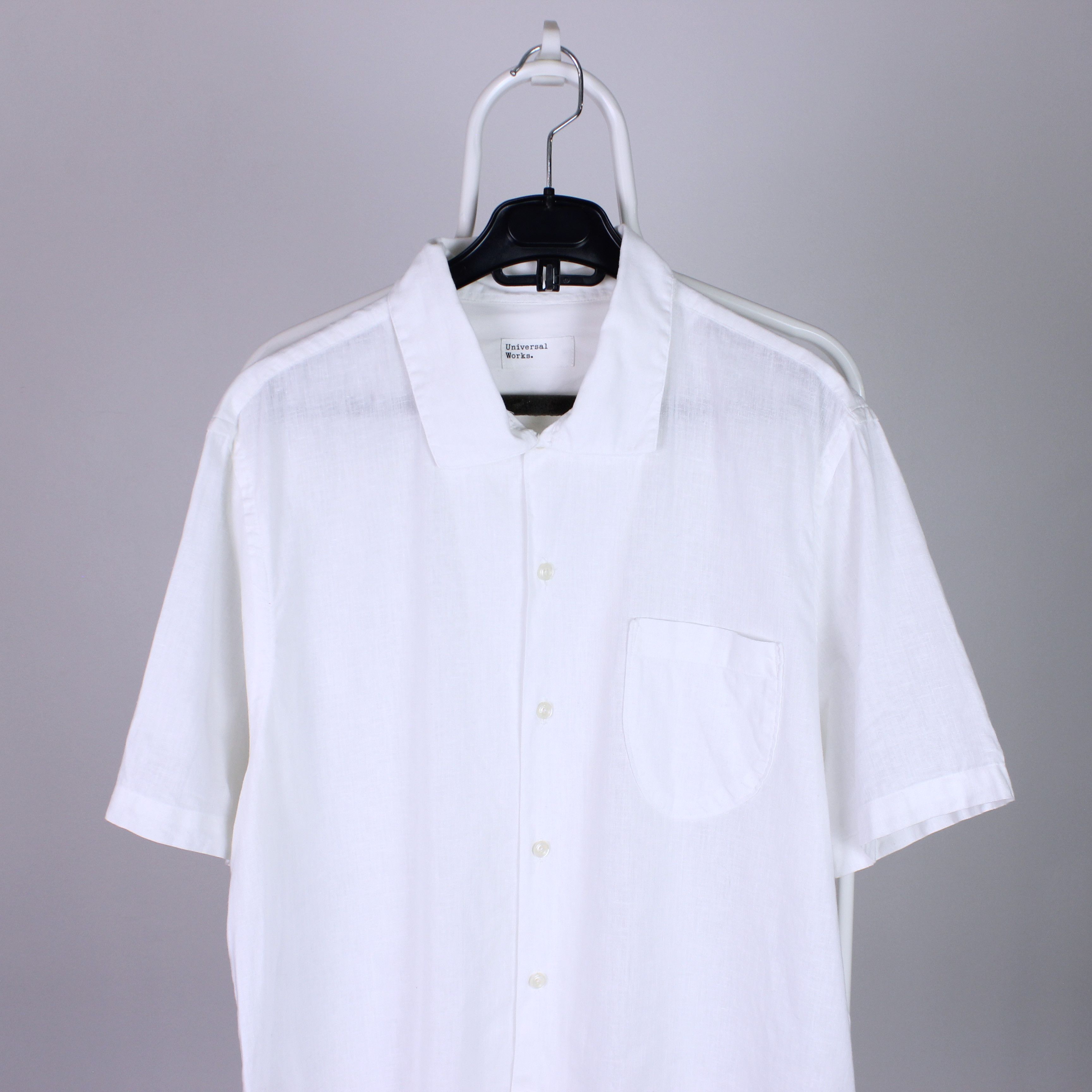 Universal Studios Universal Studios linen cotton shirt men white M L Size US L / EU 52-54 / 3 - 7 Thumbnail