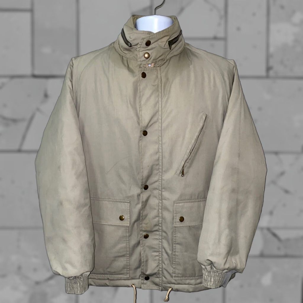 Vintage Zero King Jacket Full Zip Mens Beige Lambswool Filled Size 42 Size US XS / EU 42 / 0 - 1 Thumbnail