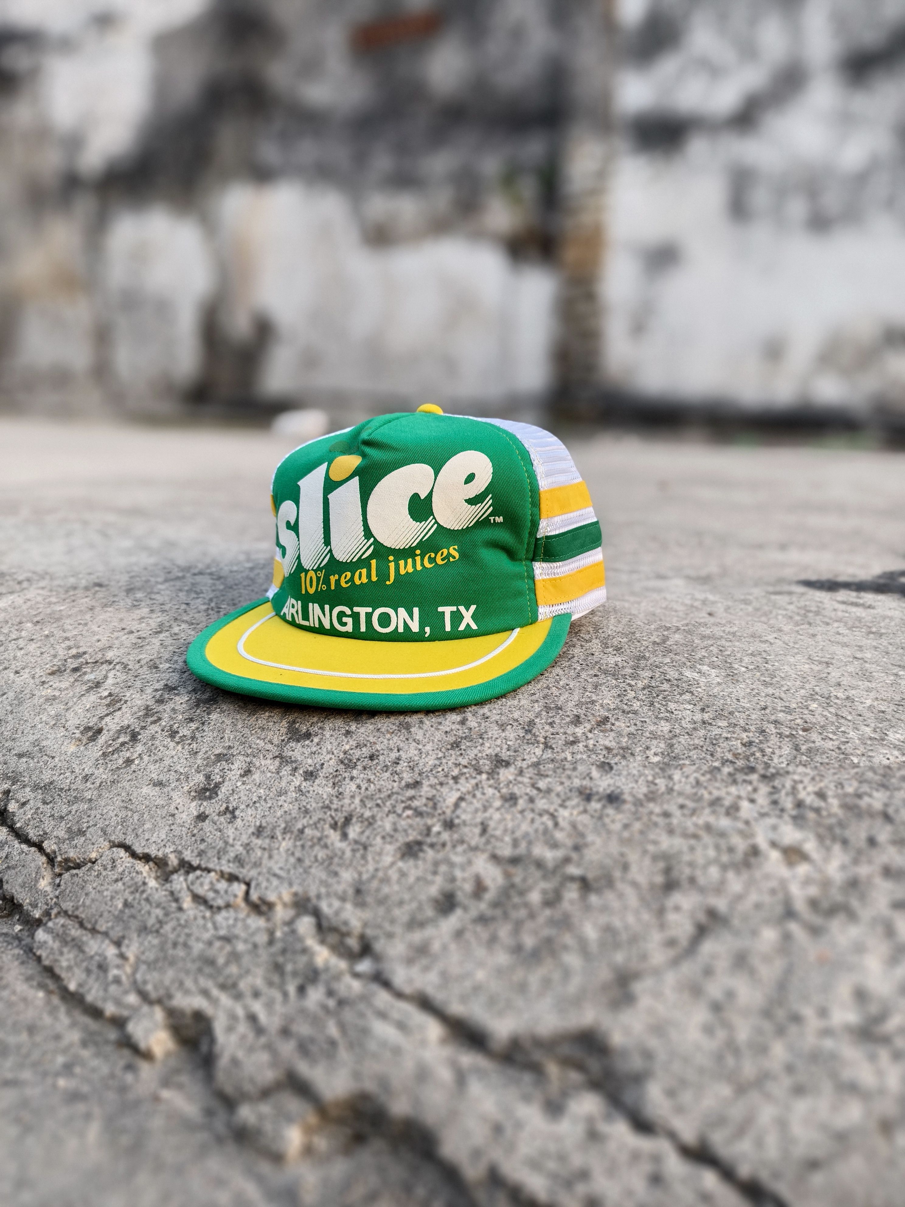Other Vintage Slice Juice 70s Hat Size ONE SIZE - 1 Thumbnail