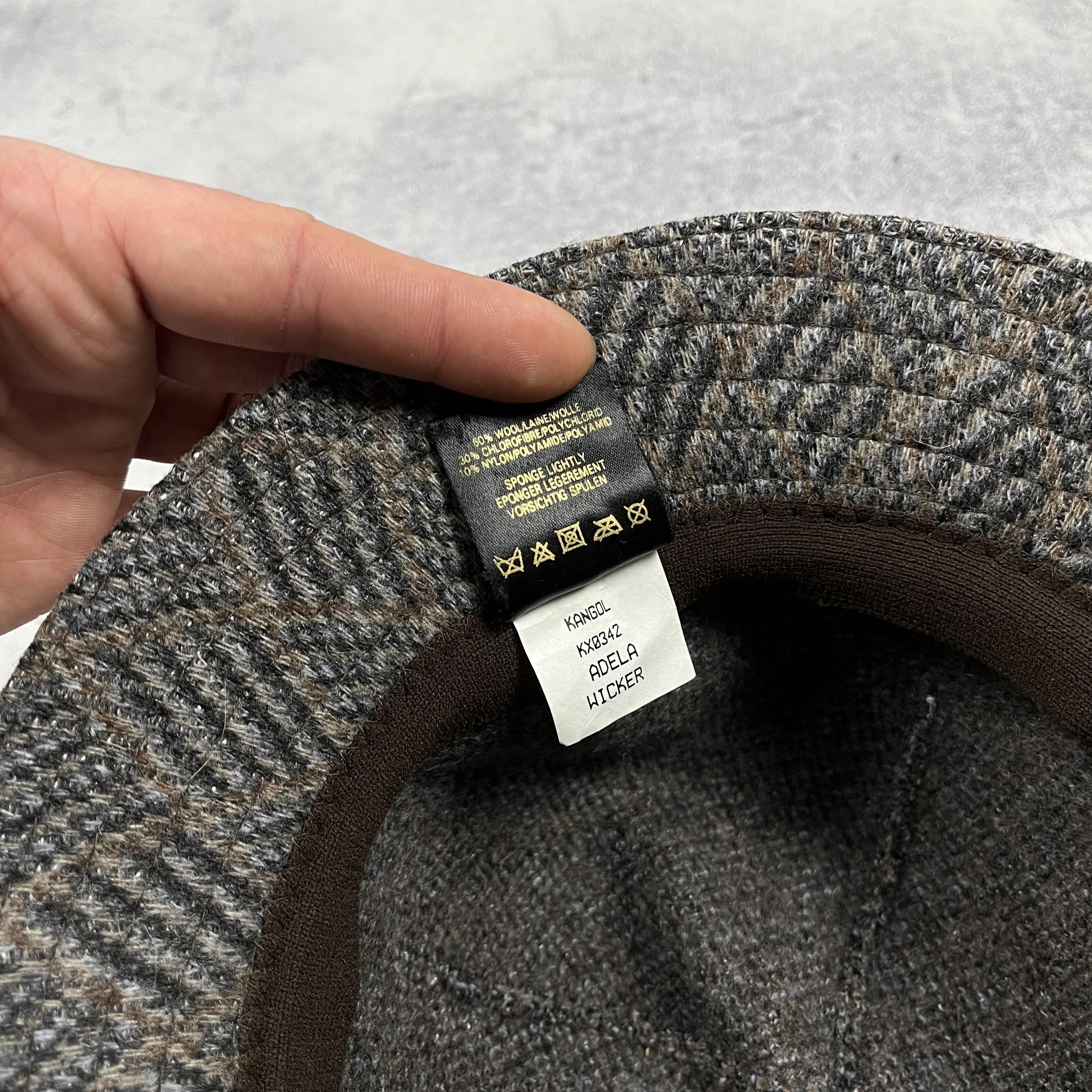 Kangol Ladies Kangol Adela Wicker Bucket Hat Size ONE SIZE - 9 Thumbnail