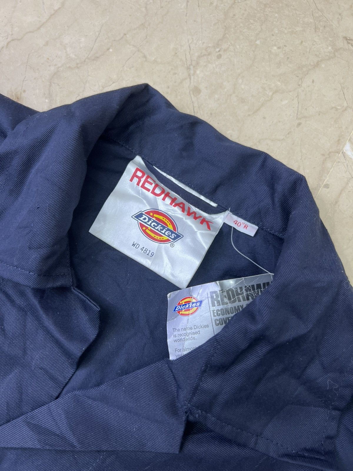 Dickies VintageDickies RedhawkNavyBlue WorkwearCoveralls Jumpsuit40R Size US L / EU 52-54 / 3 - 4 Thumbnail