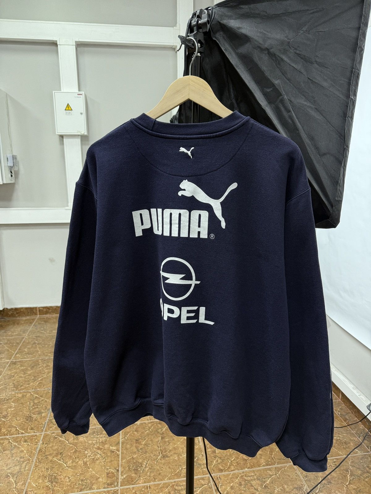 Puma 🇨🇭Vintage 90s Puma Switzerland Opel Suisse Soccer Sweatshirt Size US XL / EU 56 / 4 - 2 Thumbnail