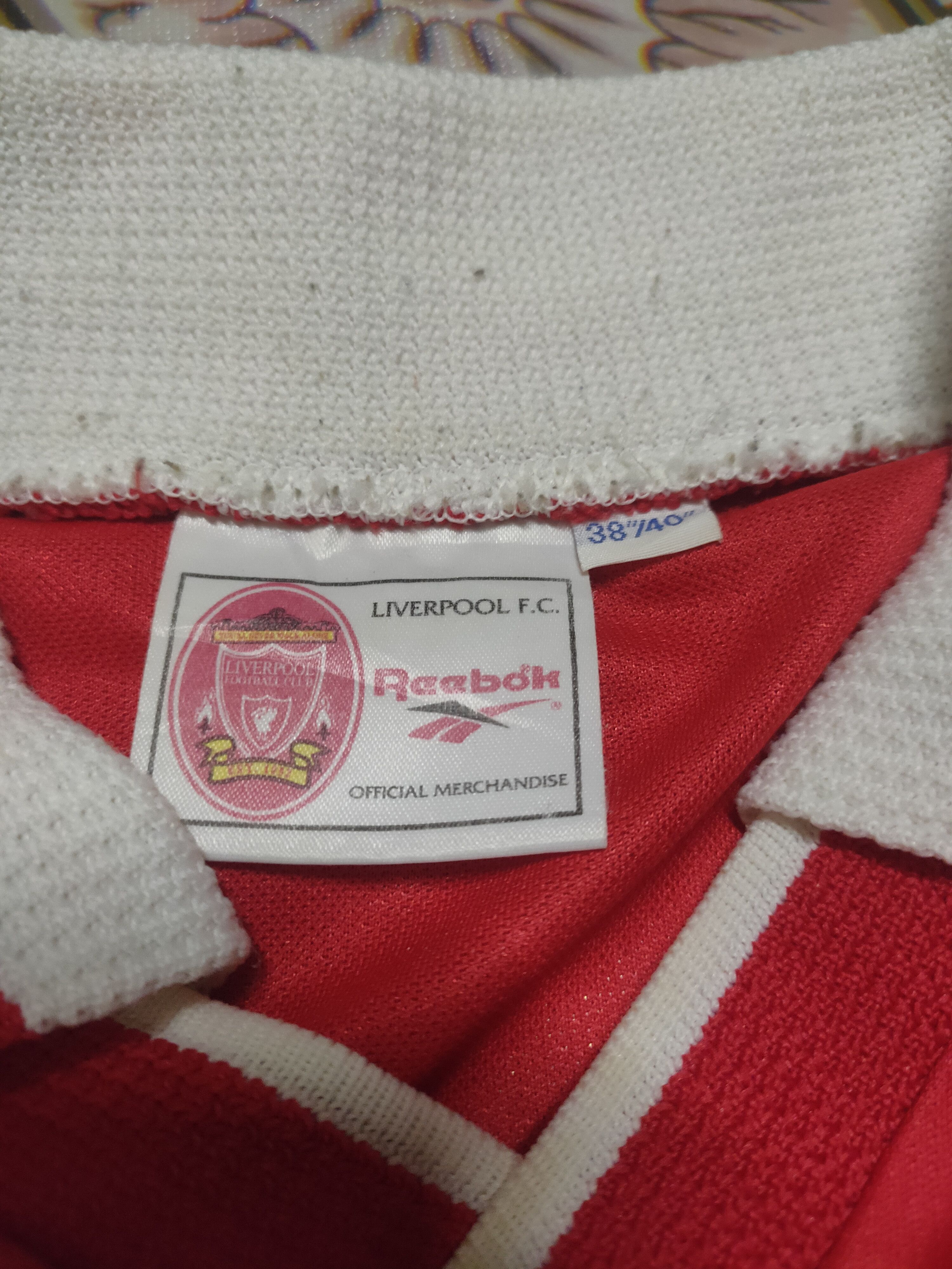 Vintage Vintage LIVERPOOL 1996 1998 Home jersey Size US M / EU 48-50 / 2 - 12 Thumbnail