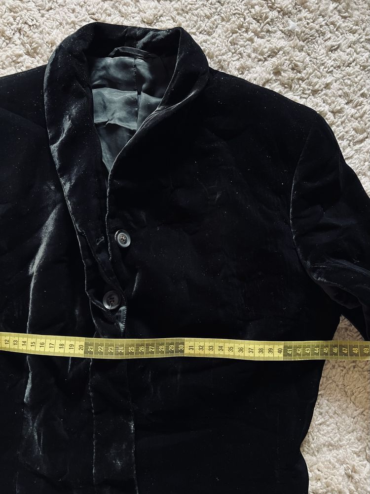 Gucci Gucci Tom Ford Vintage Velour Blazer Size S / US 4 / IT 40 - 6 Thumbnail