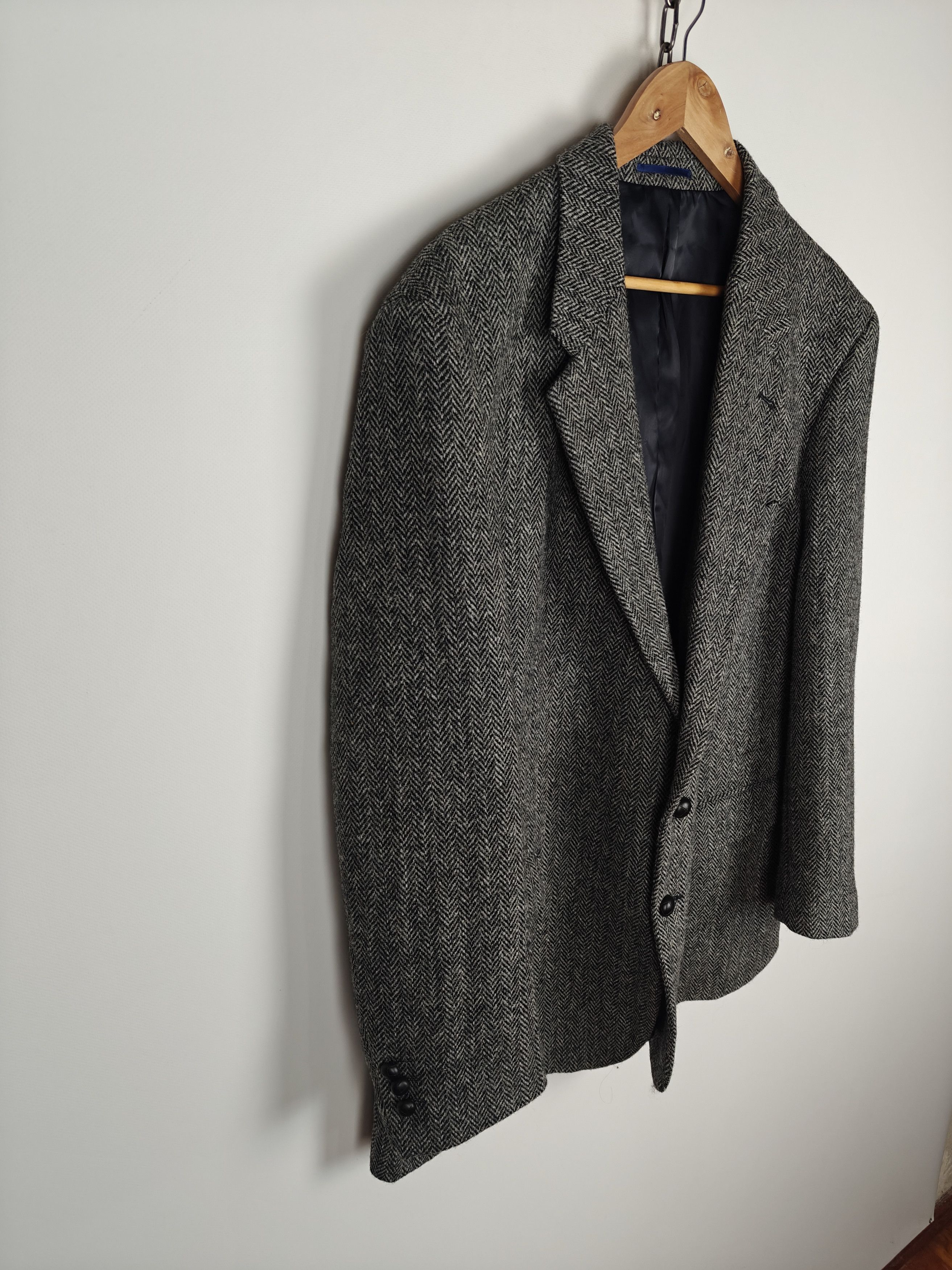 Harris Tweed Harris Tweed Wool Blazer Jacket Brown size 46R Size 46R - 4 Thumbnail