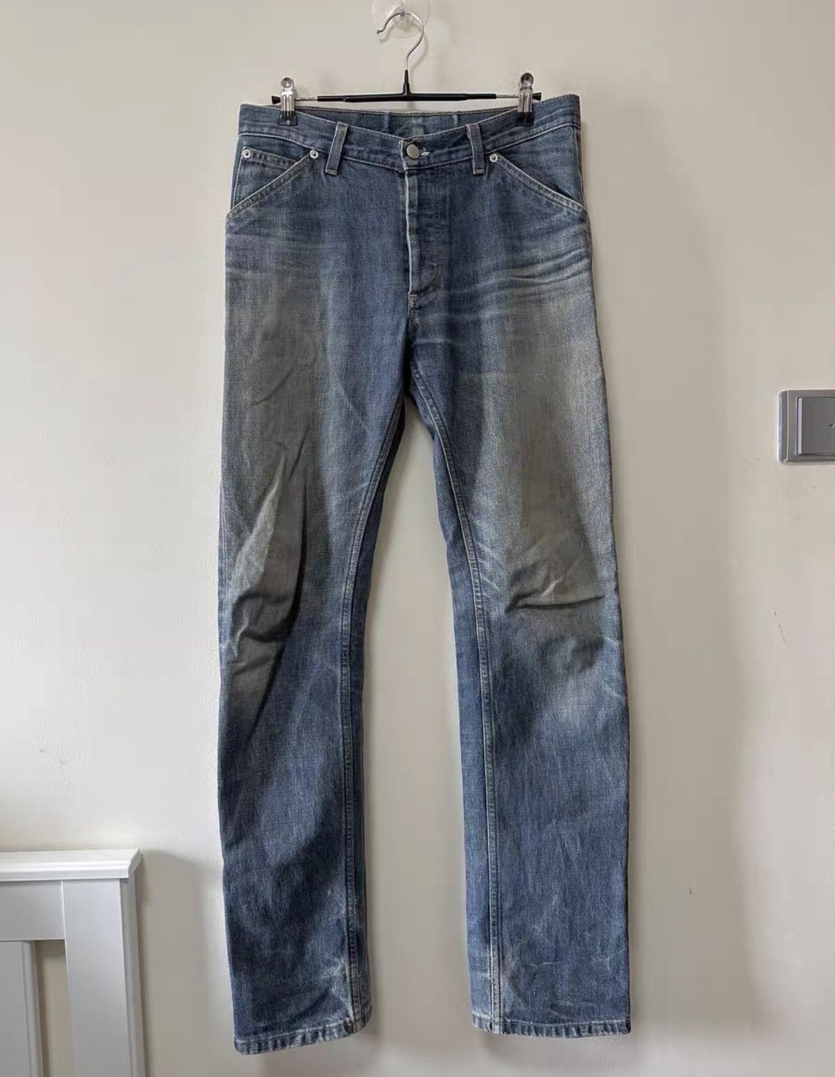 Helmut Lang Blue Denim Jeans Size 28 Size US 28 / EU 44 - 1 Thumbnail