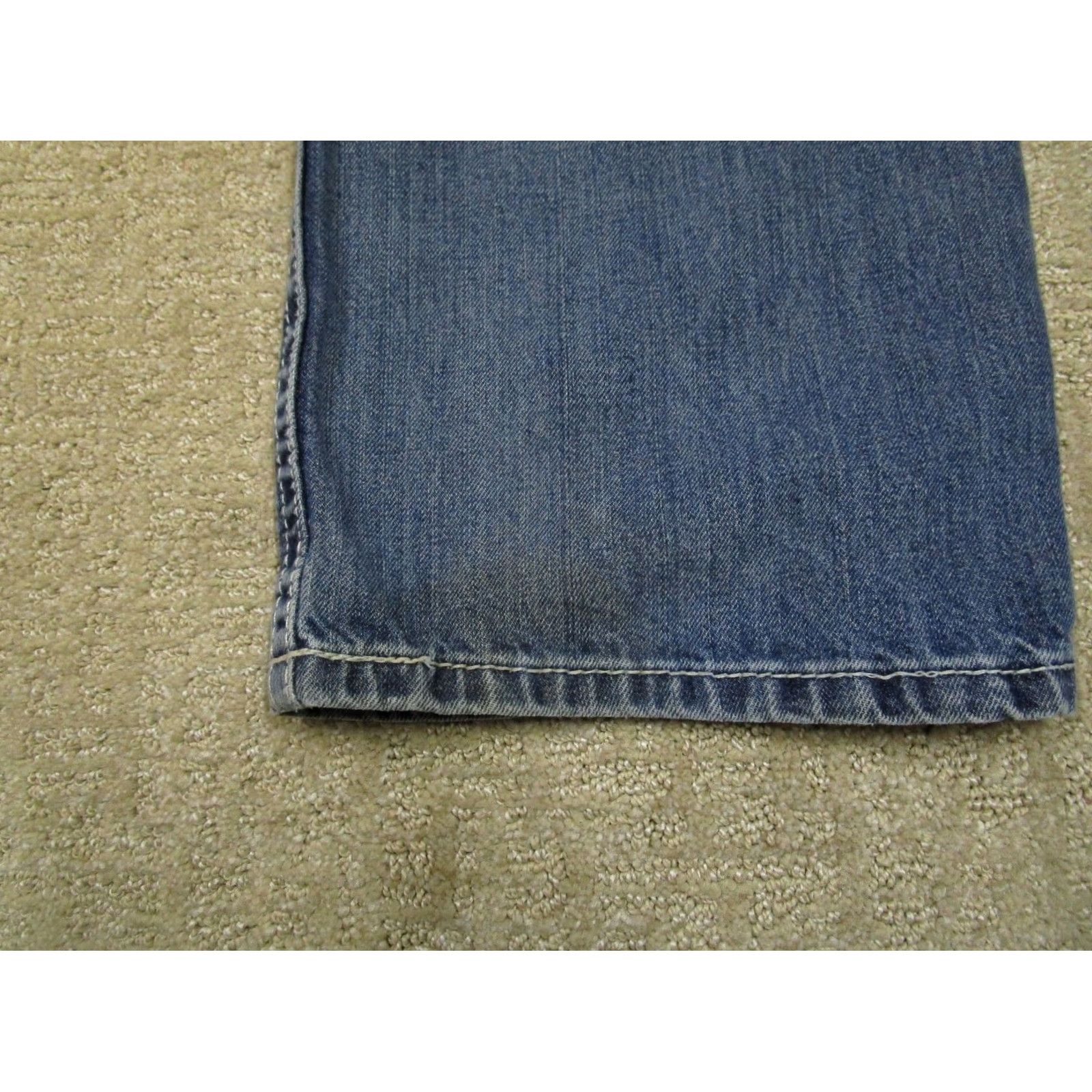 Ariat Ariat Jeans M4 Bootcut 44x34 Jeans Blue Light Wash 5-Pocket Logo Cowboy Mens Size US 44 / EU 60 - 5 Thumbnail