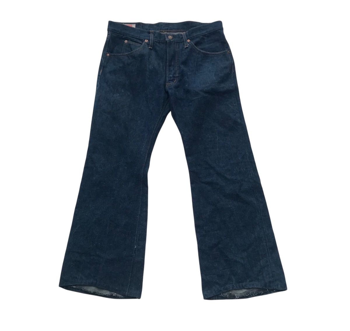 Vintage Vintage X West Canton Bell Bottoms Cowboy Wide Leg Denim Size US 31 - 1 Thumbnail