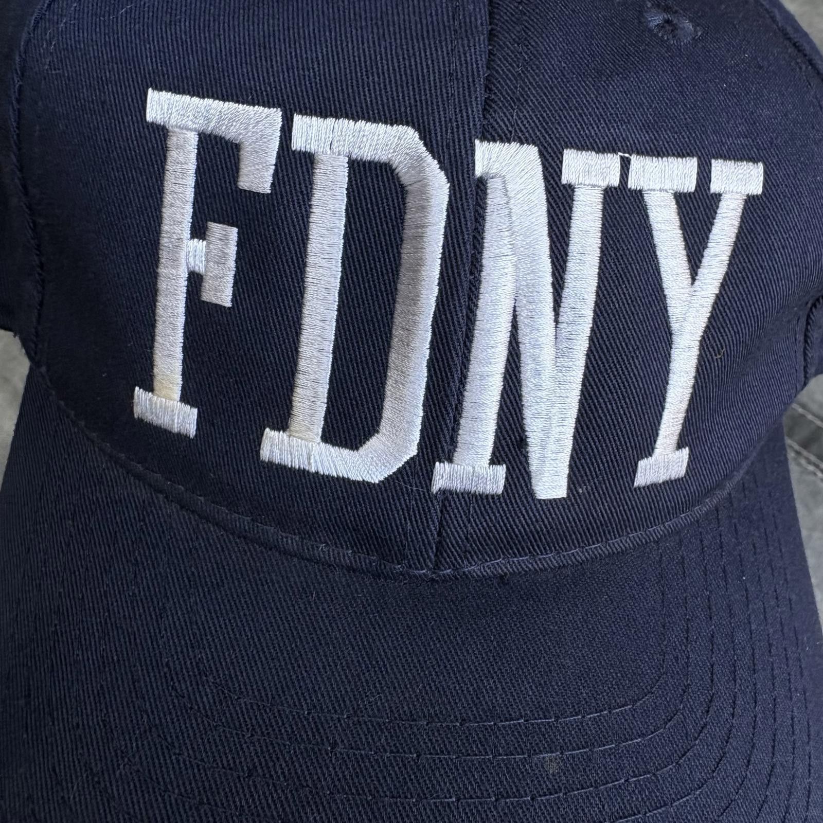 Vintage Vintage 90s Y2K FDNY Firefighter New York City SnapBack Hat Size ONE SIZE - 2 Thumbnail