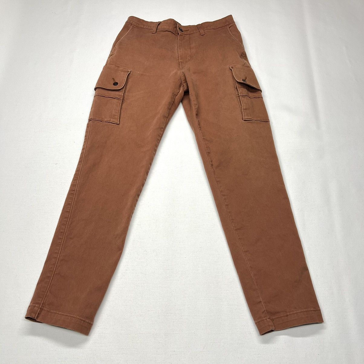 Levi's Levis Cargo Pants Brown Slim Taper Pocket Workwear Utility Size US 29 - 1 Thumbnail