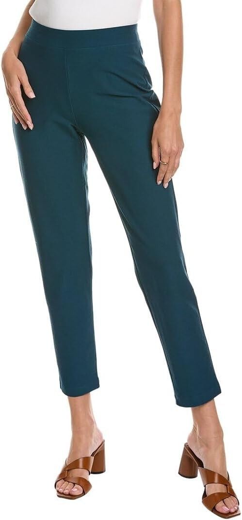 Eileen Fisher Eileen Fisher Stretch Crepe Pants in Pacifica ( 3X ) Size 24" / US 00 / IT 34 - 3 Thumbnail