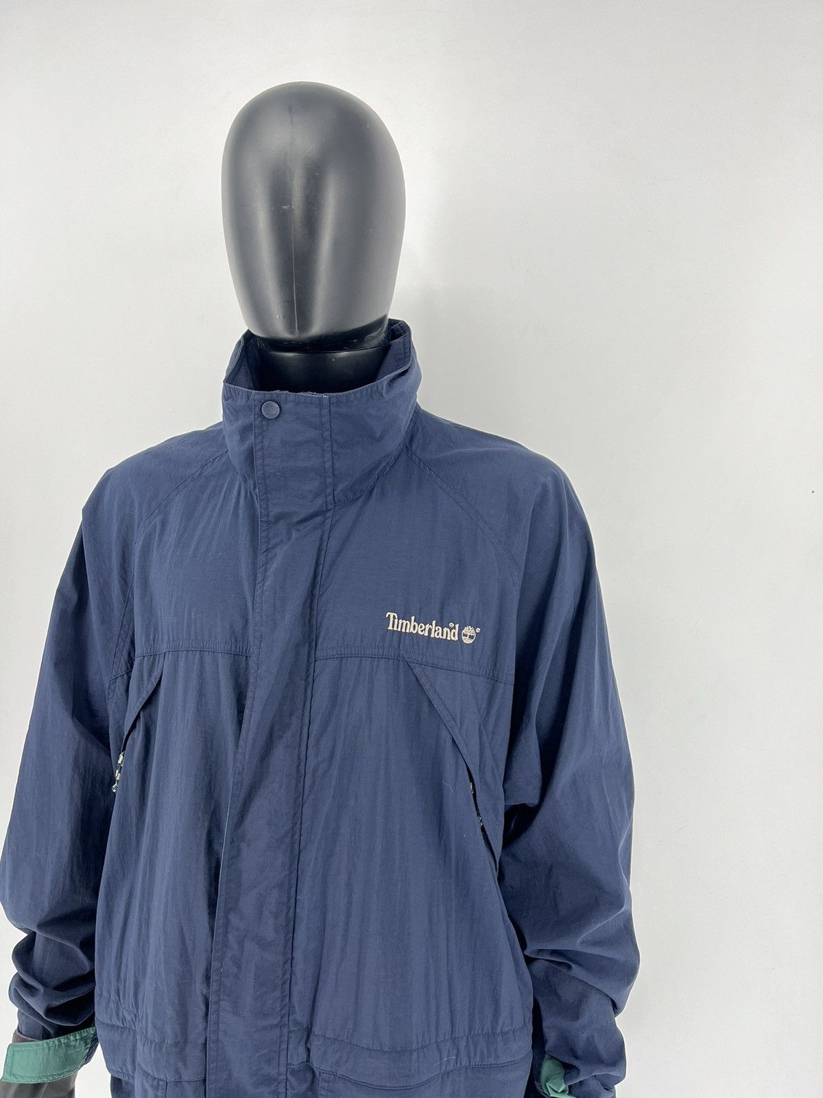 Timberland × Vintage Vinatge 90s Timberland Weather Gear Maroon Jacket Size US XL / EU 56 / 4 - 4 Thumbnail