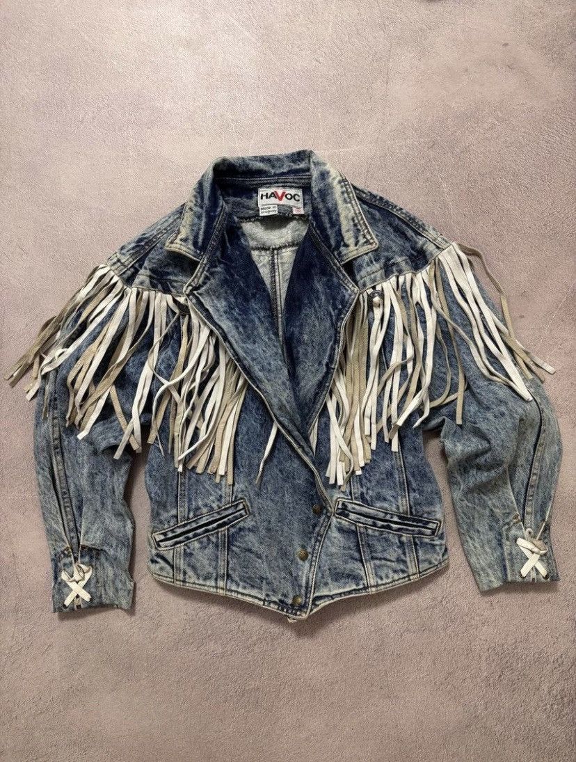 If Six Was Nine × Japanese Brand Havoc Junya Watanabe style Avant Garde distressed Jacket Size US S / EU 44-46 / 1 - 1 Thumbnail
