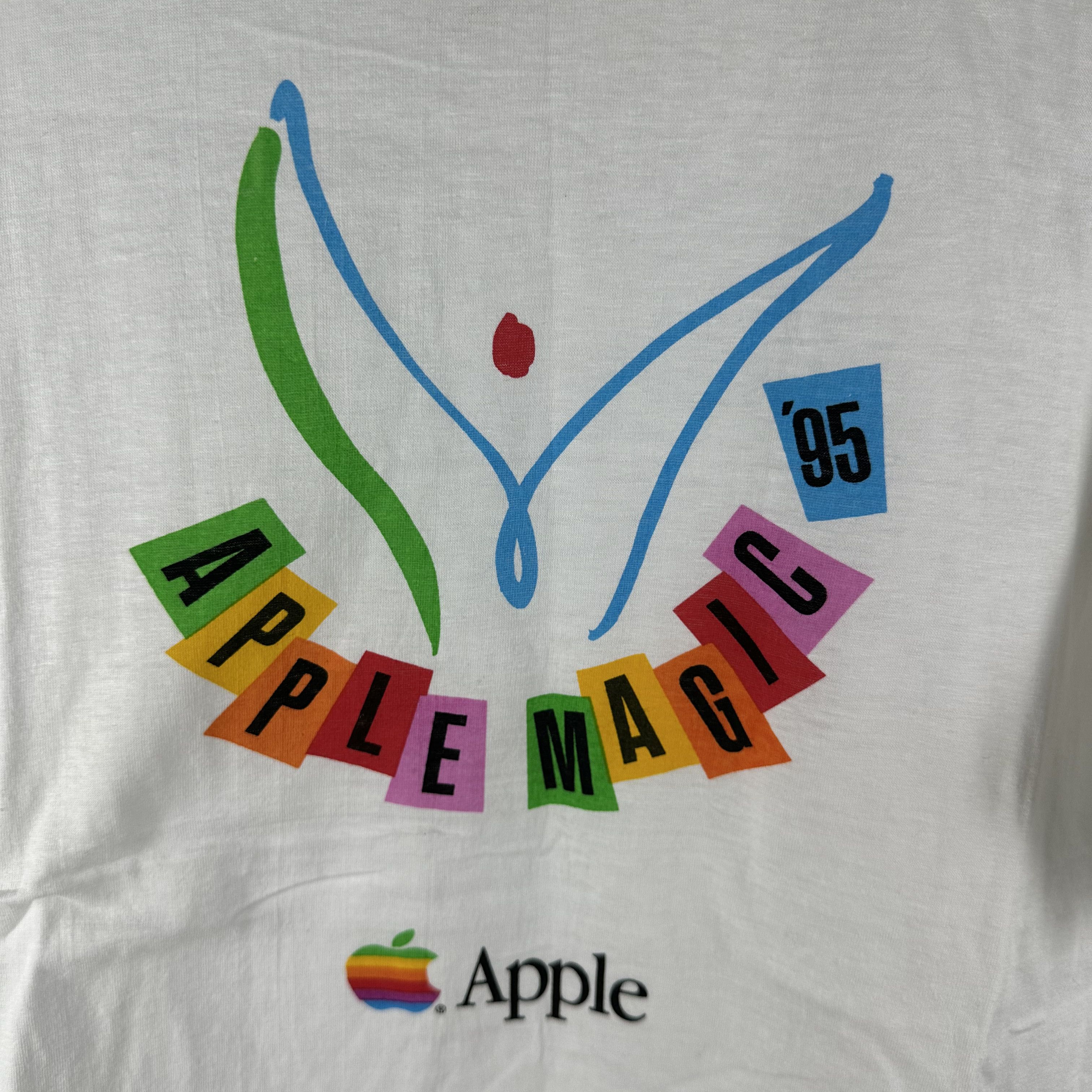 Vintage Vintage 1995 Apple Magic Computer Promo T-Shirt Size US L / EU 52-54 / 3 - 2 Thumbnail