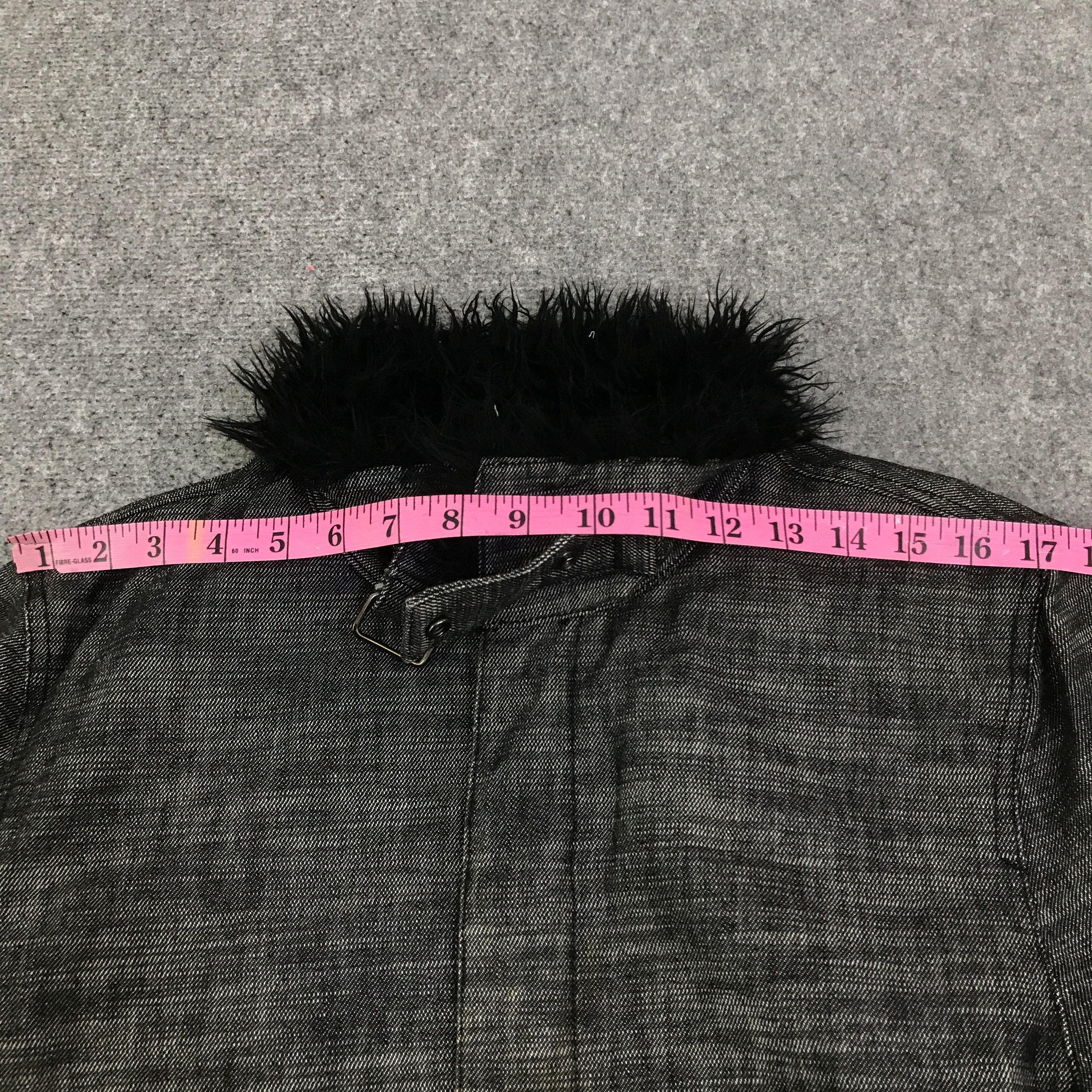 Schlussel Schlussel Black Denim Sherpa Jacket K125B14 Size US M / EU 48-50 / 2 - 6 Thumbnail