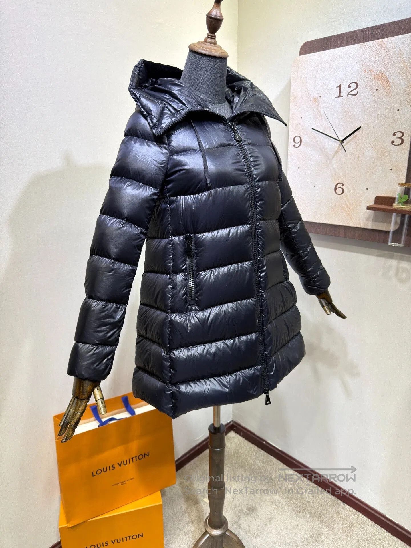 Moncler Moncler Suyen Black Down Jacket Size 0. Size XS / US 0-2 / IT 36-38 - 2 Thumbnail