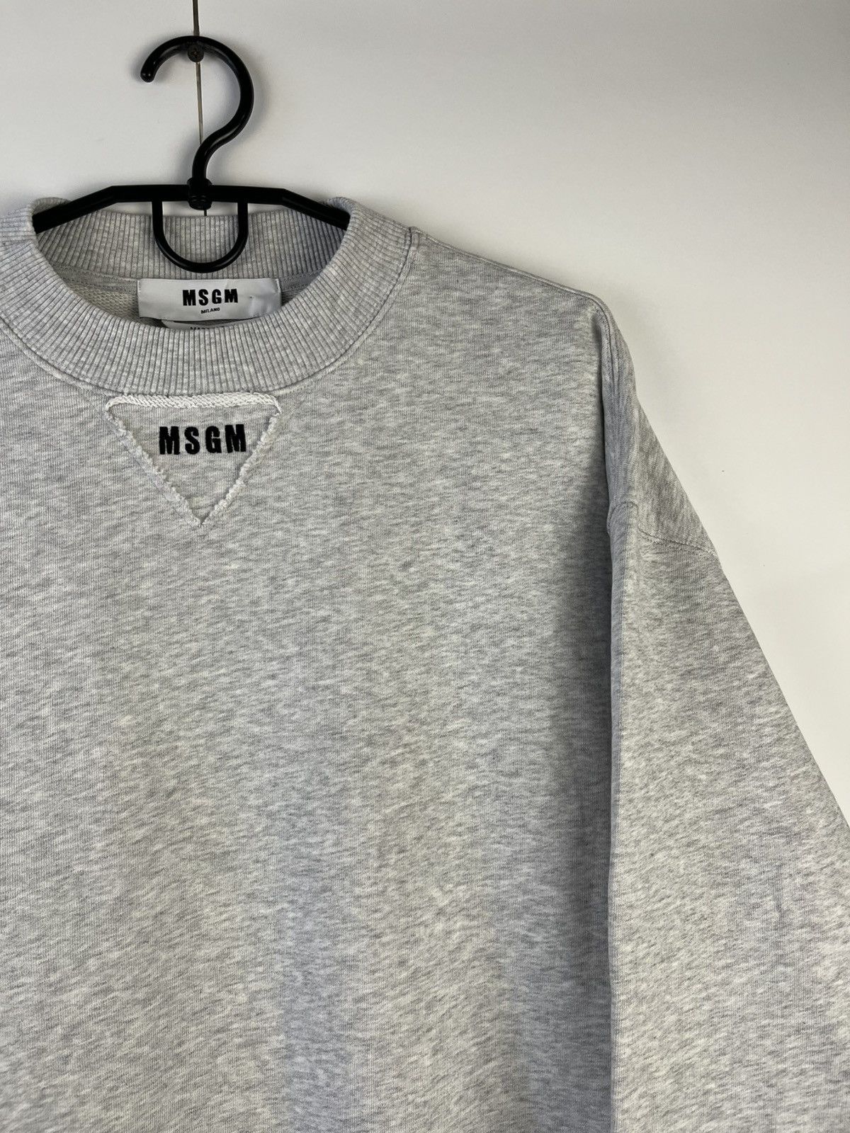 MSGM MSGM Luxury Logo Cotton Sweatshirt Made in Italy Size US M / EU 48-50 / 2 - 3 Thumbnail
