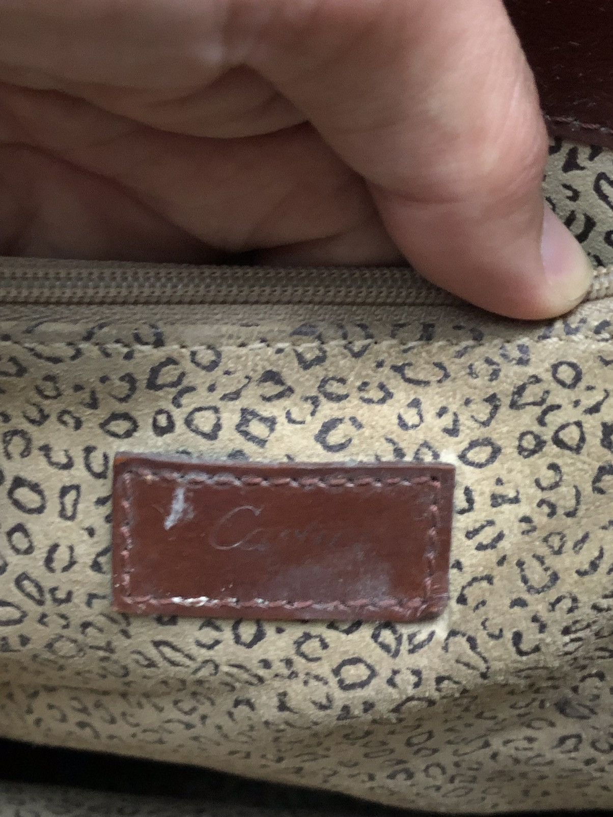 Cartier Cartier Leather Tote Bag Size ONE SIZE - 17 Thumbnail