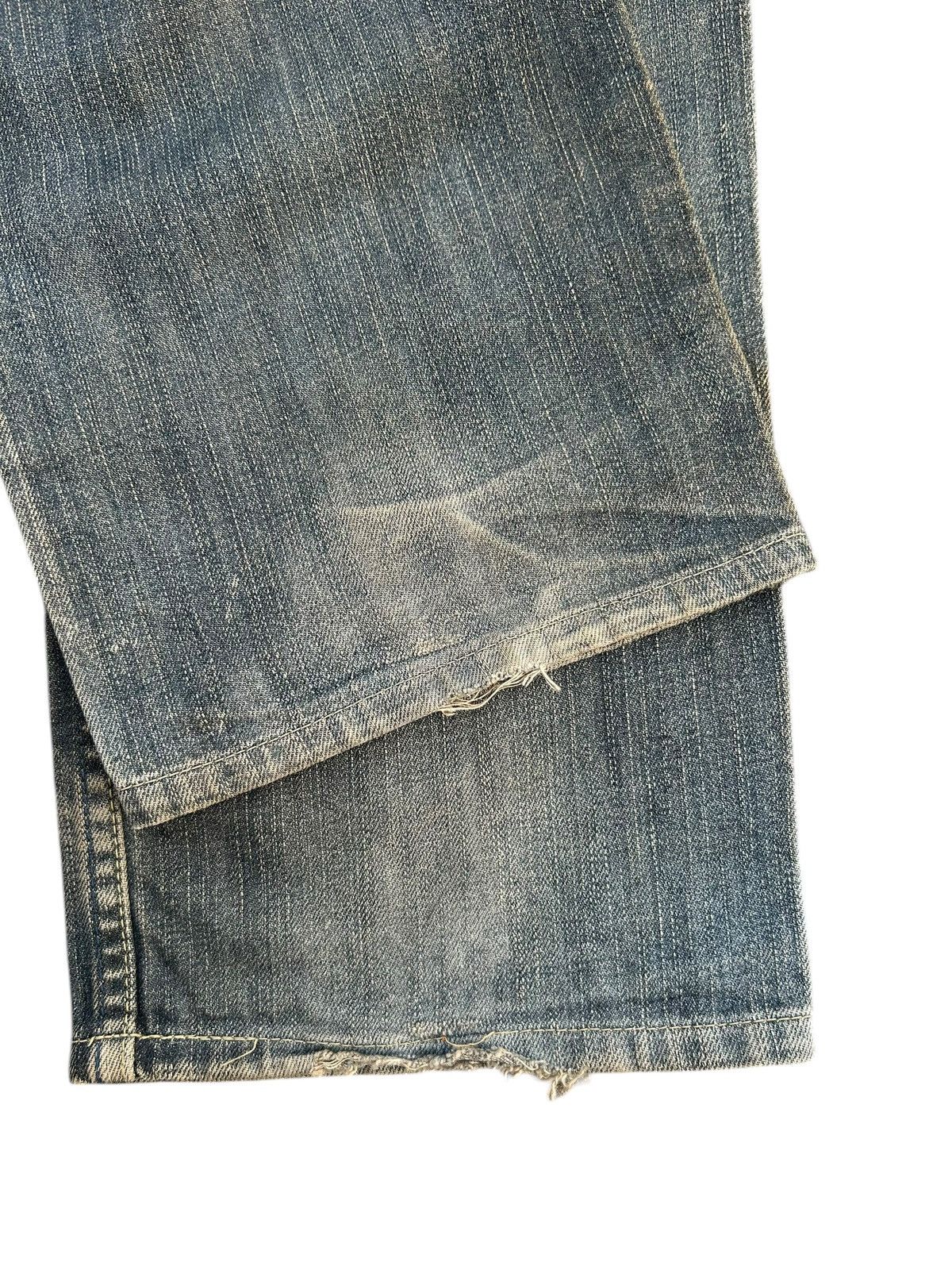 Kapital Vintage Levis Rusty Mudwash Distressed Denim Jeans Size US 31 - 14 Thumbnail