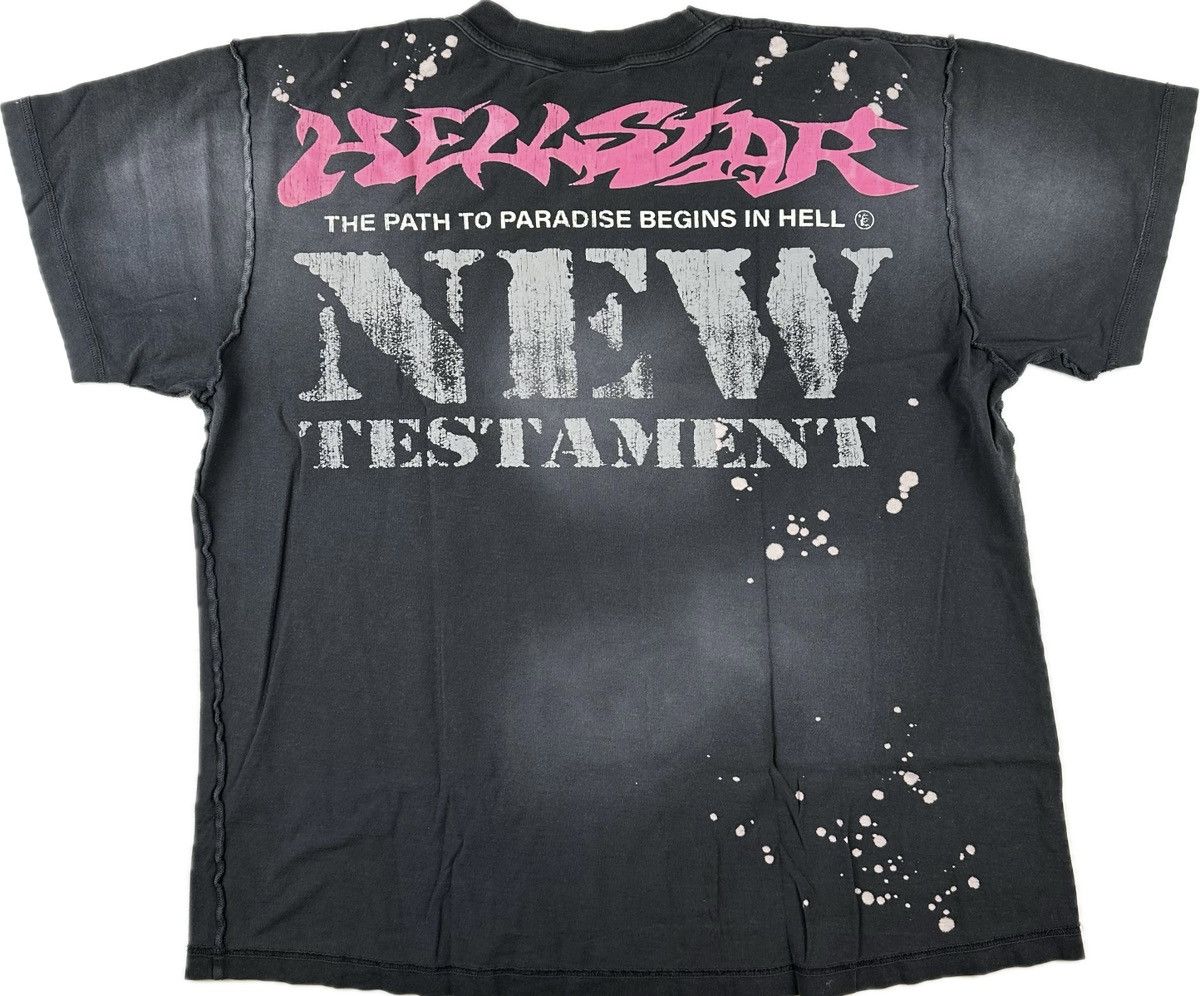 HELLSTAR Hellstar New Testament T-shirt Size US L / EU 52-54 / 3 - 3 Thumbnail
