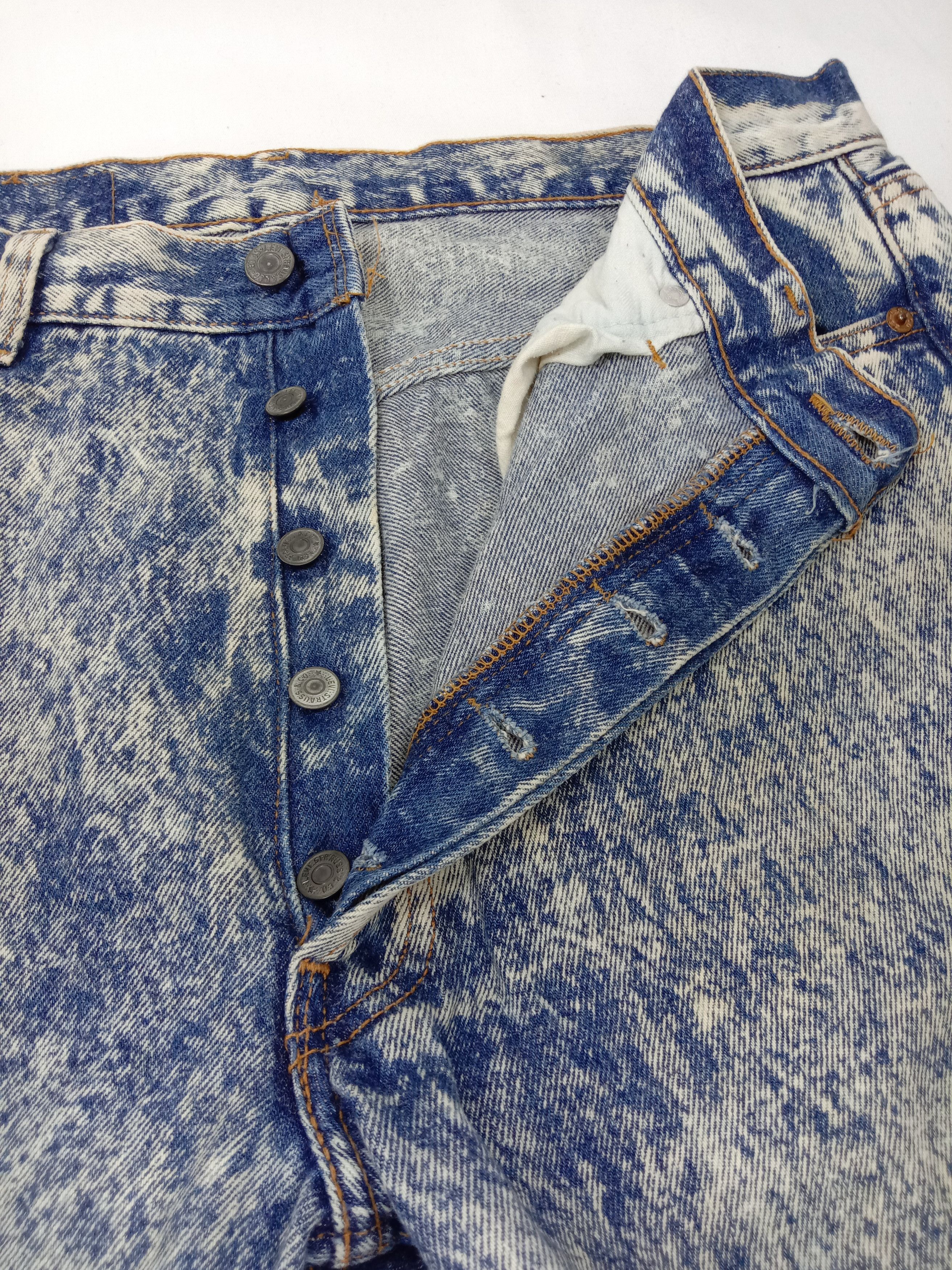 Levi's Vintage Levi’s 501 Acid Wash Jeans Size US 36 / EU 52 - 9 Thumbnail