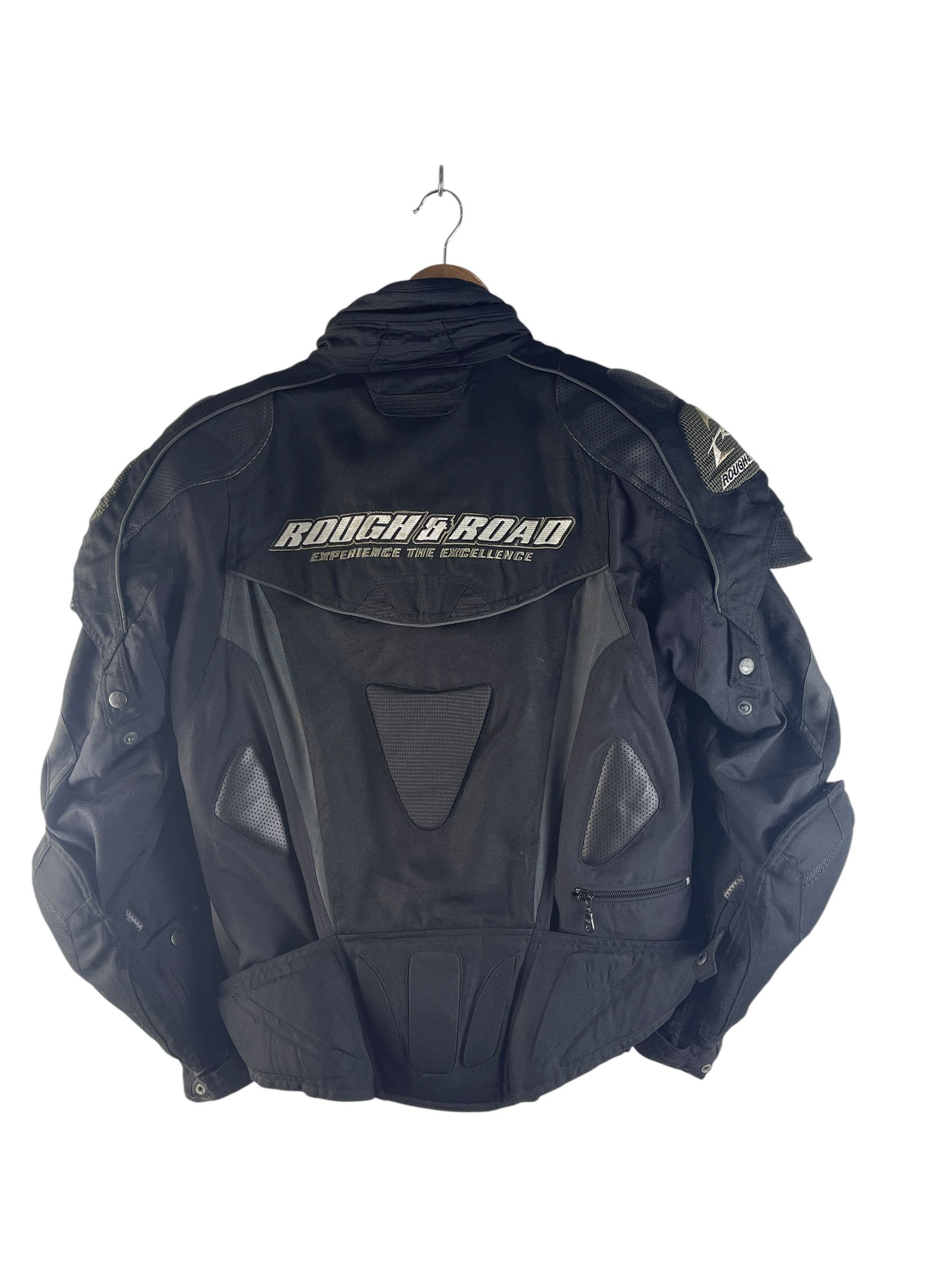 Japanese Brand Vintage Rough & Road Armortex Motorcycle Touring Jacket Y2K Size US L / EU 52-54 / 3 - 3 Thumbnail