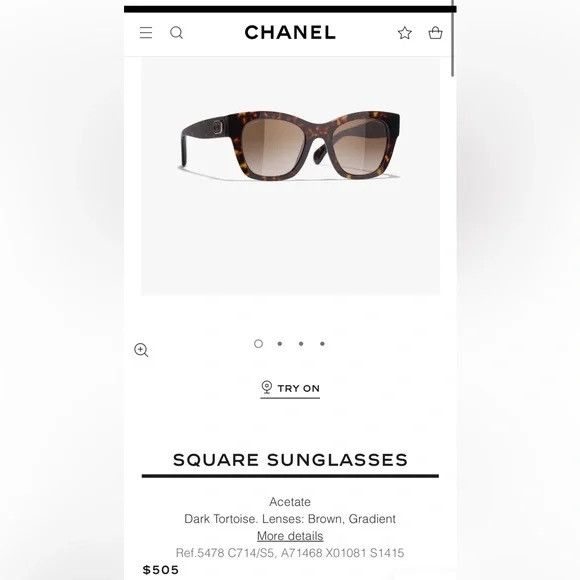 Chanel CHANEL CH5478 Size ONE SIZE - 1 Thumbnail