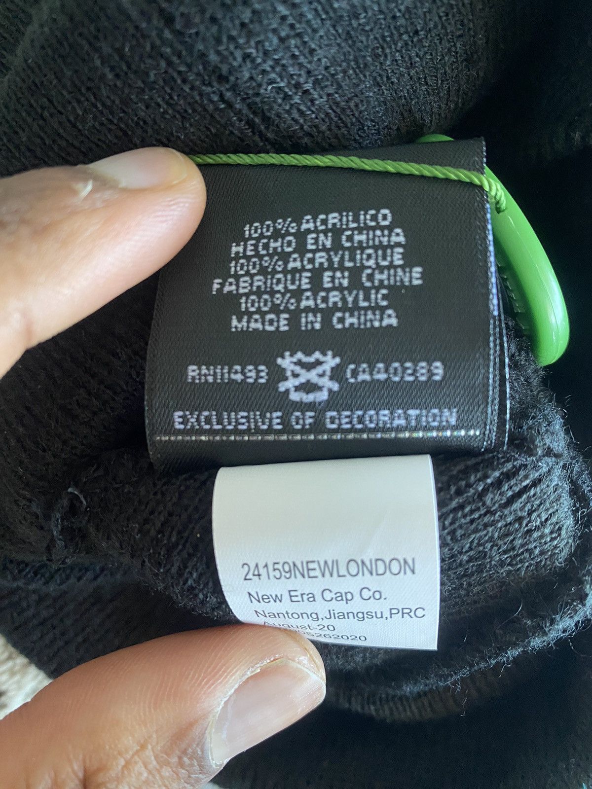 Rare Supreme Double Box Logo Beanie