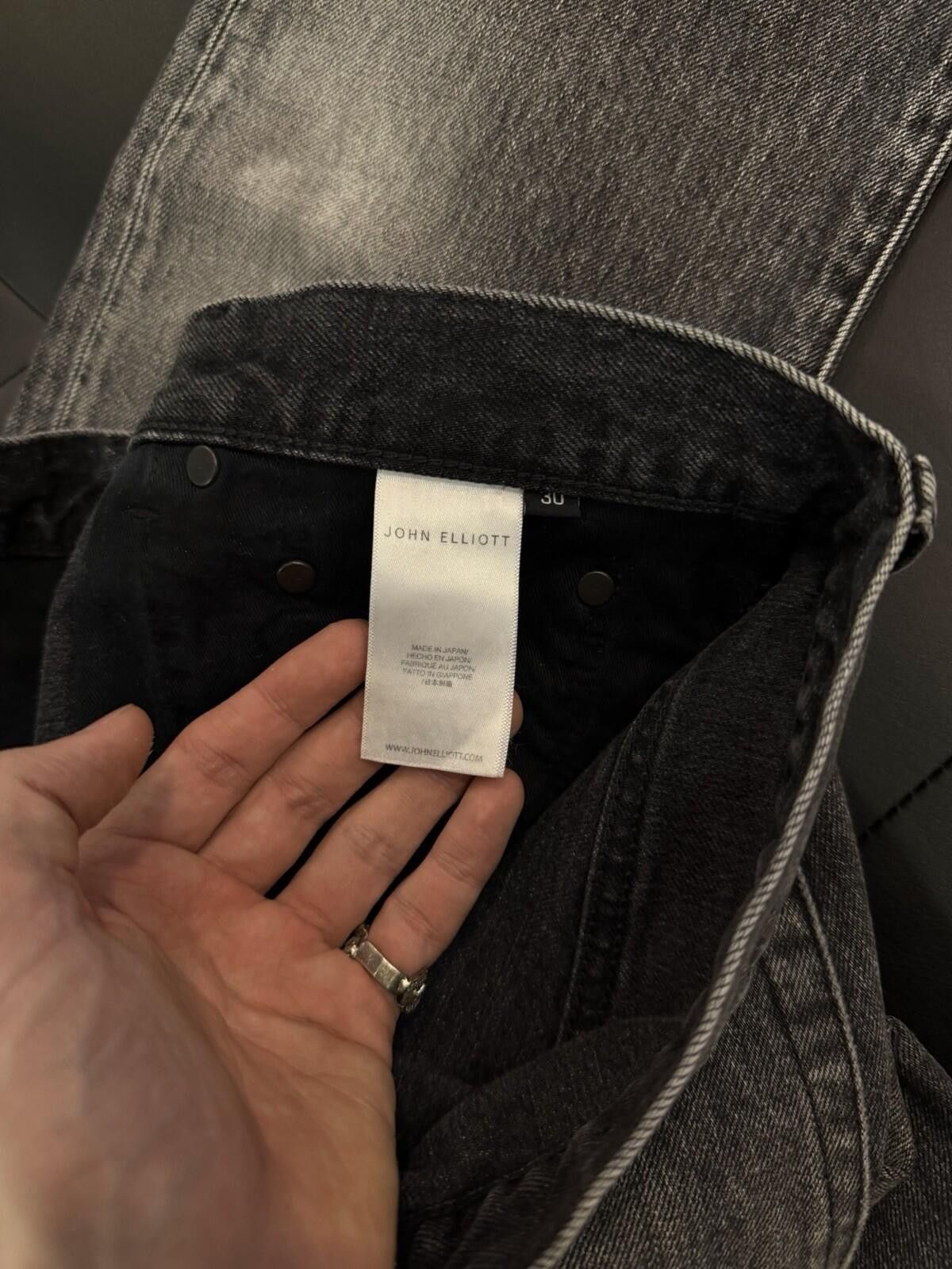John Elliott John Elliot Jeans Size 30 Distressed Messy Look NEW W Tags Size US 30 / EU 46 - 12 Thumbnail