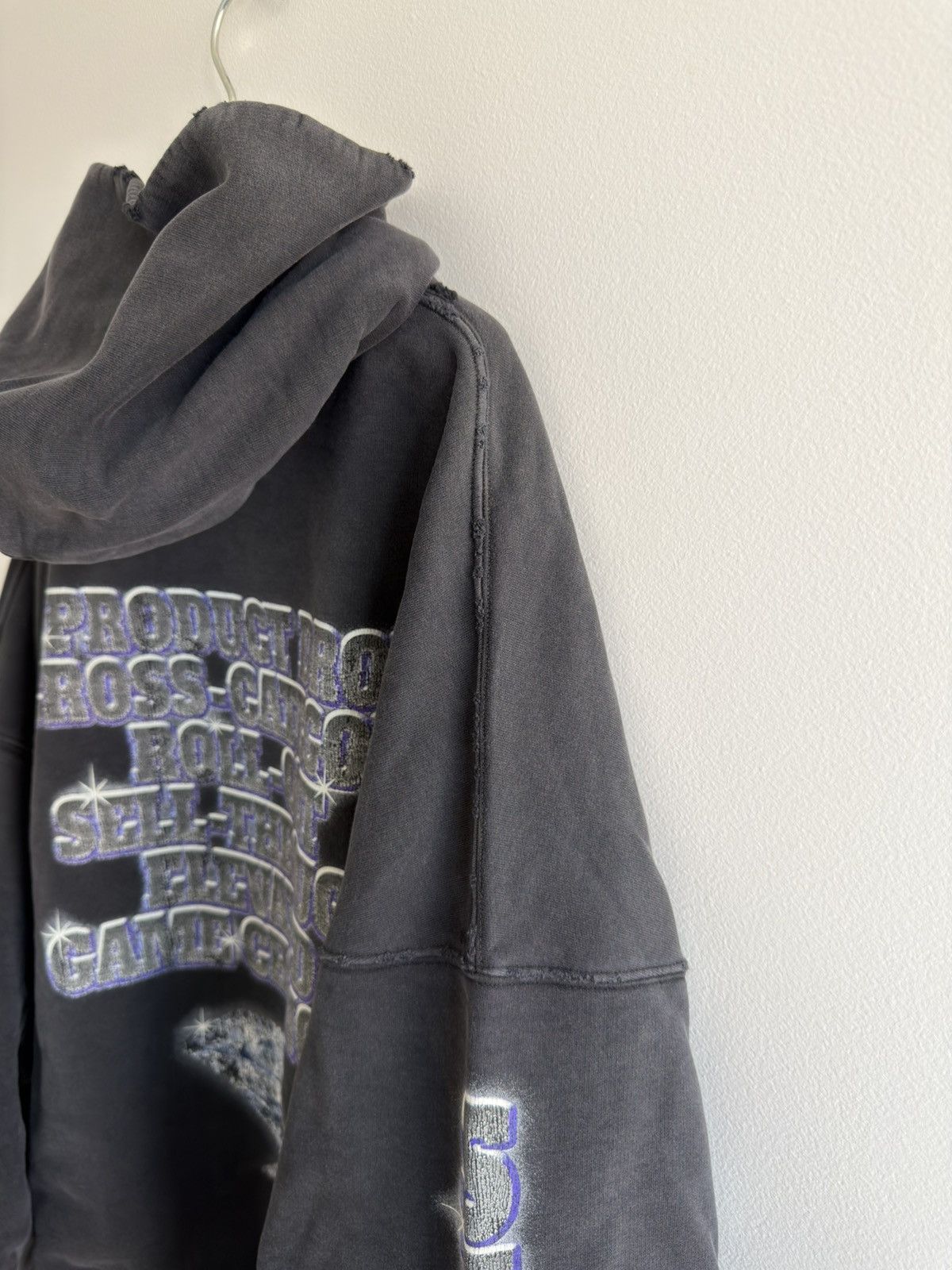 Balenciaga *RARE* BALENCIAGA DEMNA SEE NOW BUY NOW 3 BOXY HOODIE FADED Size US L / EU 52-54 / 3 - 16 Thumbnail