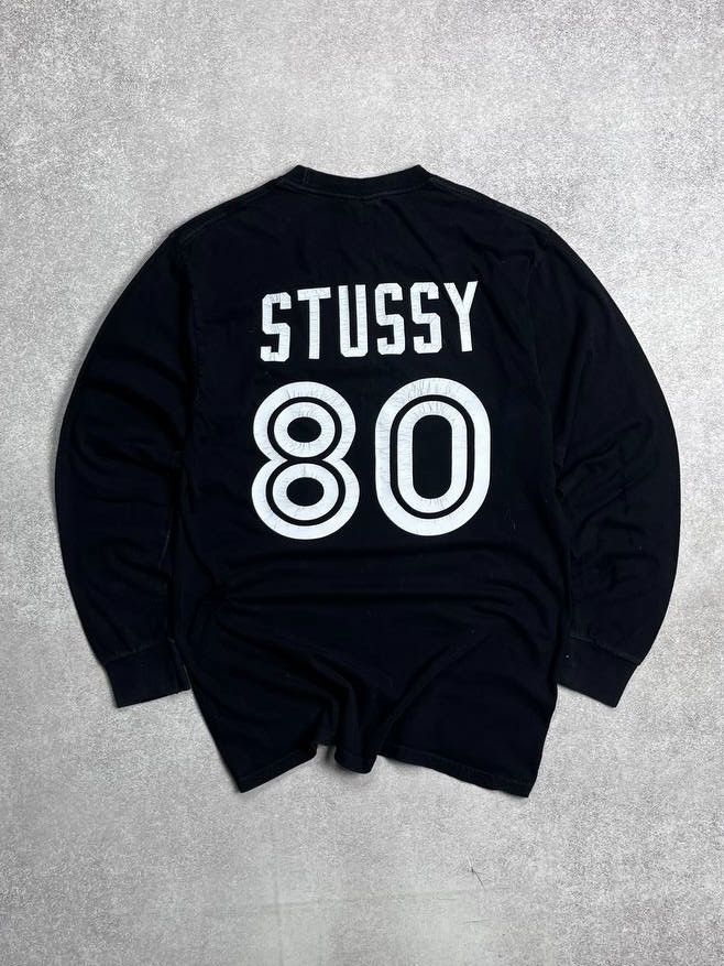 Vintage Stussy Worldtribe Boxy Longsleeve T-shirt M