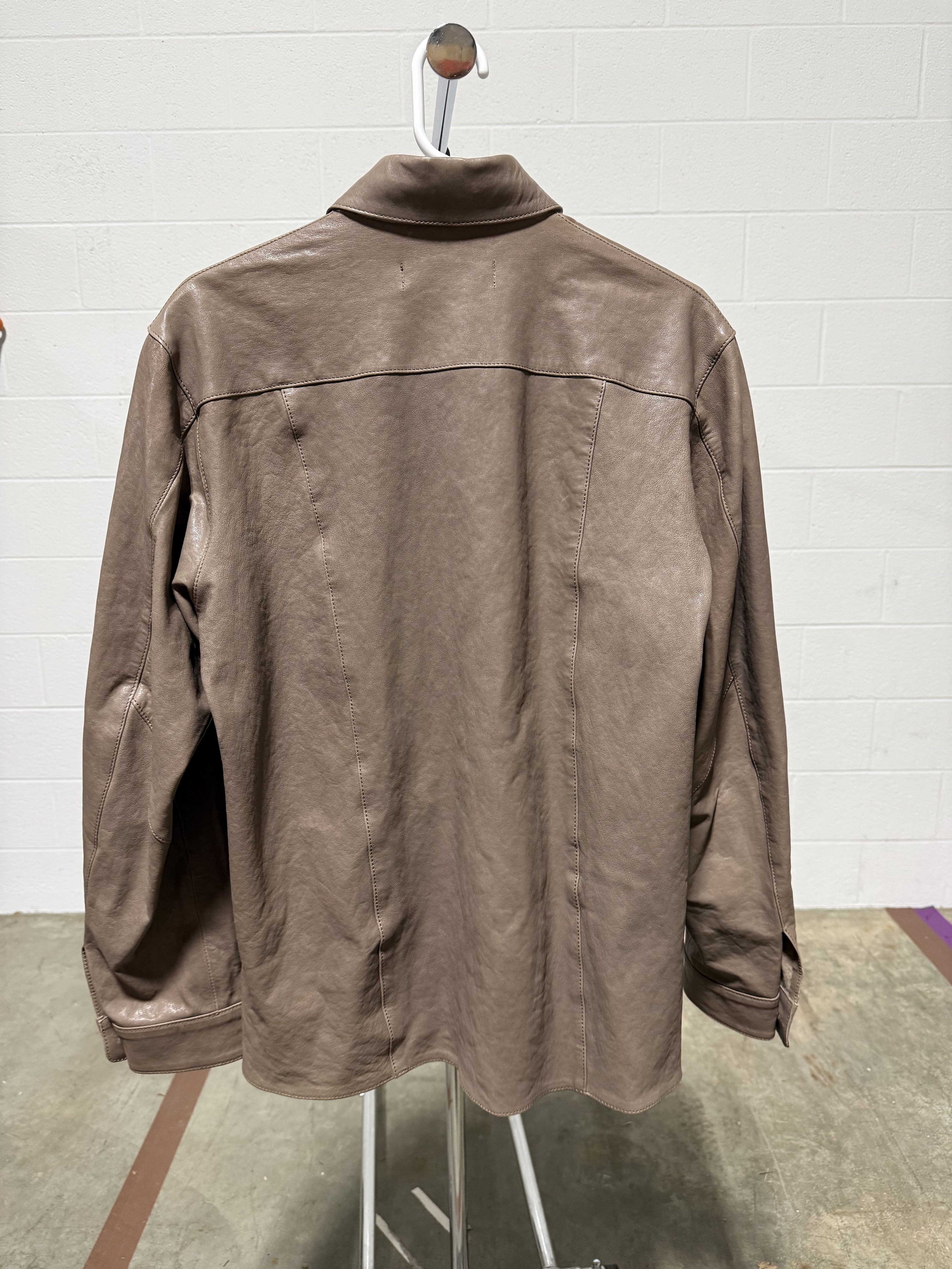 Our Legacy Our Legacy Welding Shirt '70S Grey Velvet Lamb Skin' Size US S / EU 44-46 / 1 - 5 Thumbnail