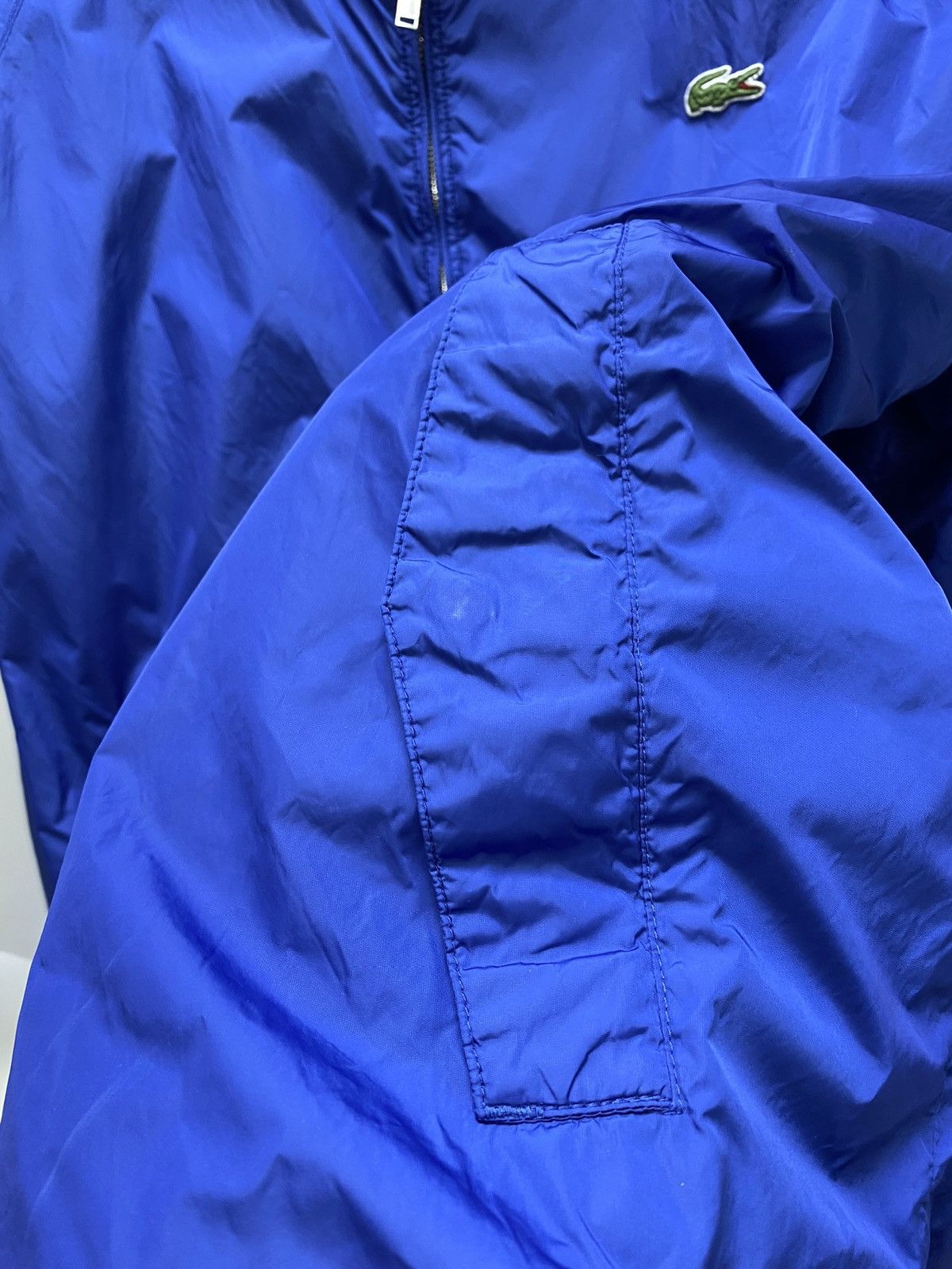 Lacoste × Vintage Vintage Lacoste Track Jacket Y2K Nylon Men’s L Blue Zip Size US L / EU 52-54 / 3 - 9 Thumbnail