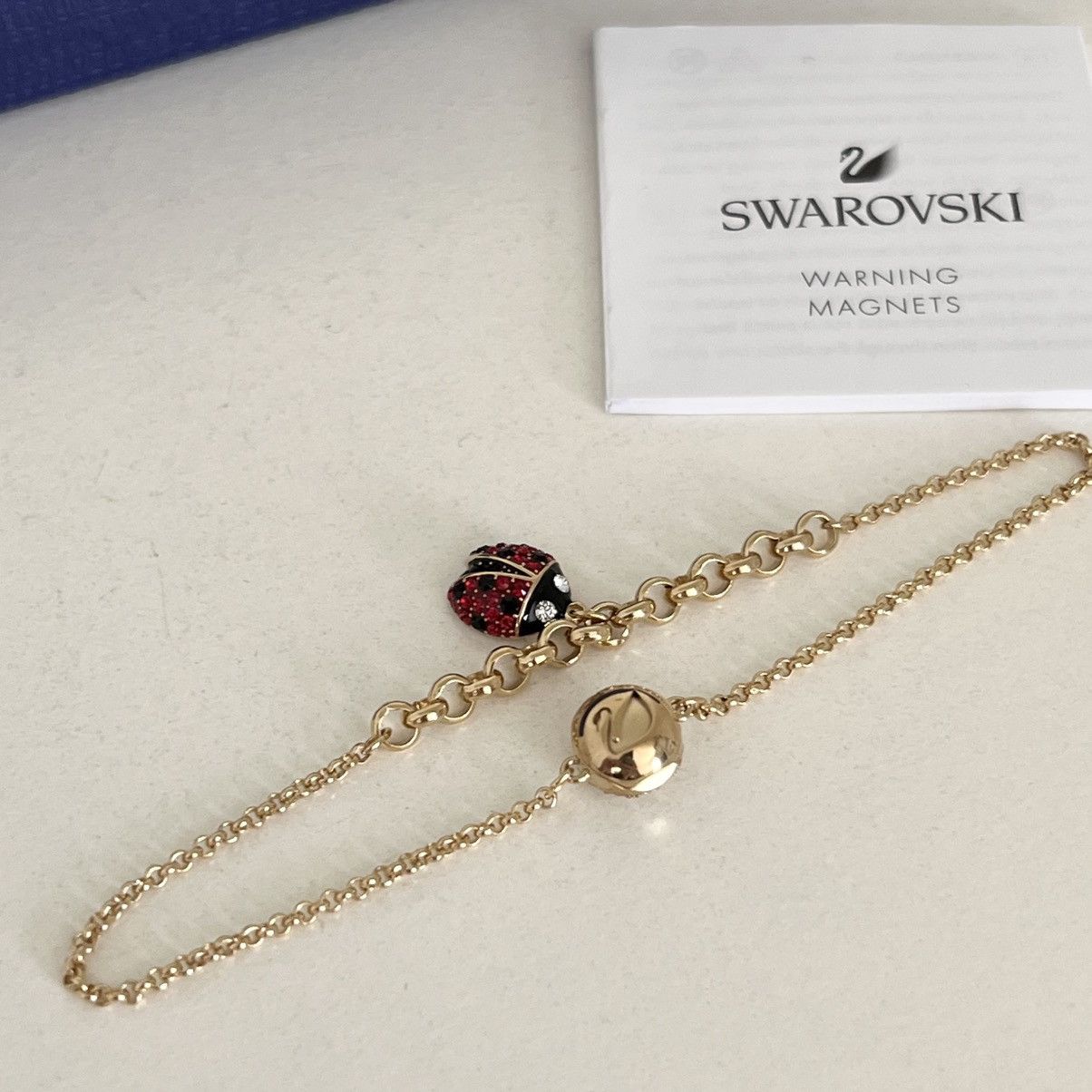 Swarovski Swarovski ladybug pavé charm bracelet Size ONE SIZE - 8 Thumbnail