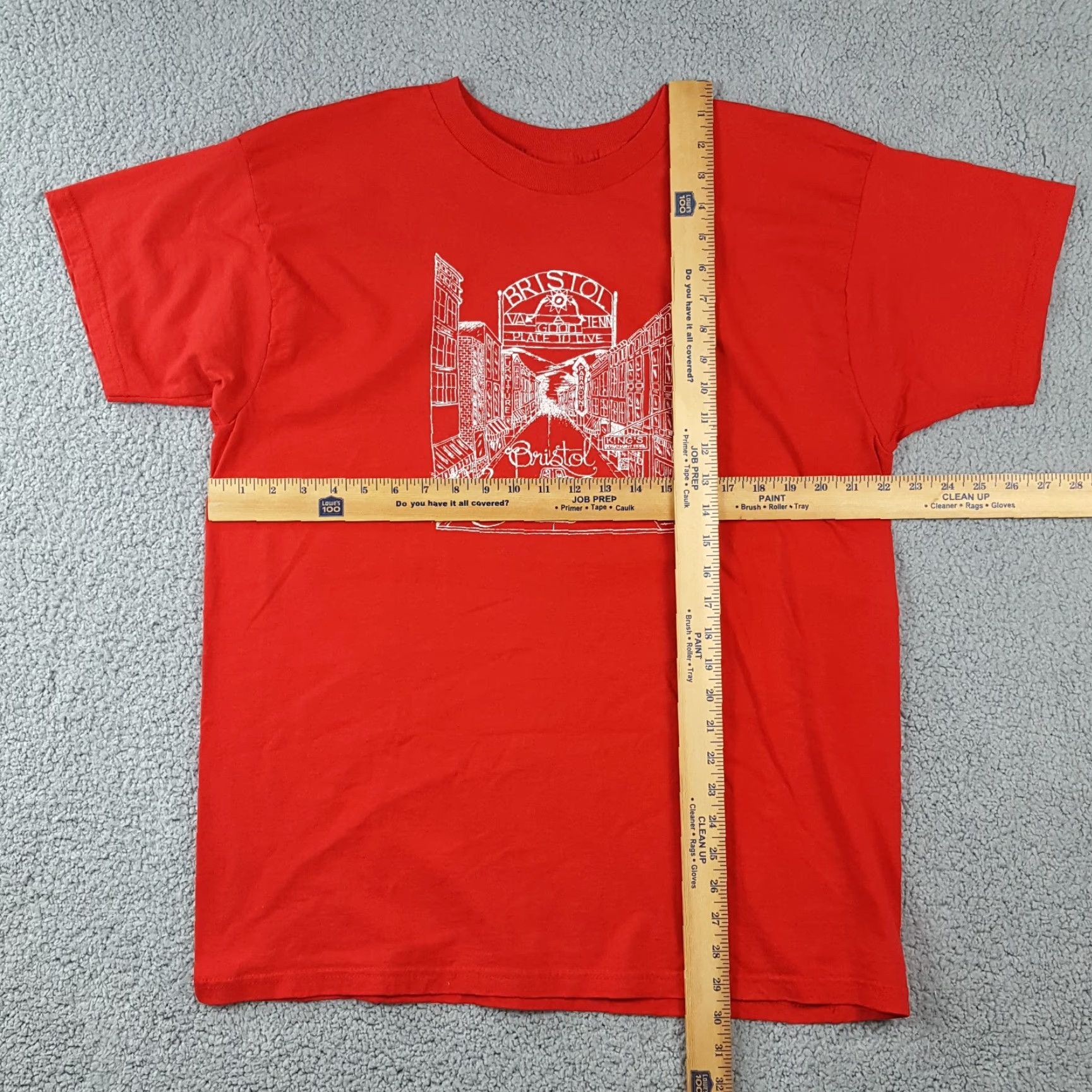 Fruit Of The Loom Vintage Fruit of the Loom Men's XL T-Shirt Red 90s Country Music Sign Vintage Retro Outdoor Y2K Size US XL / EU 56 / 4 - 5 Thumbnail