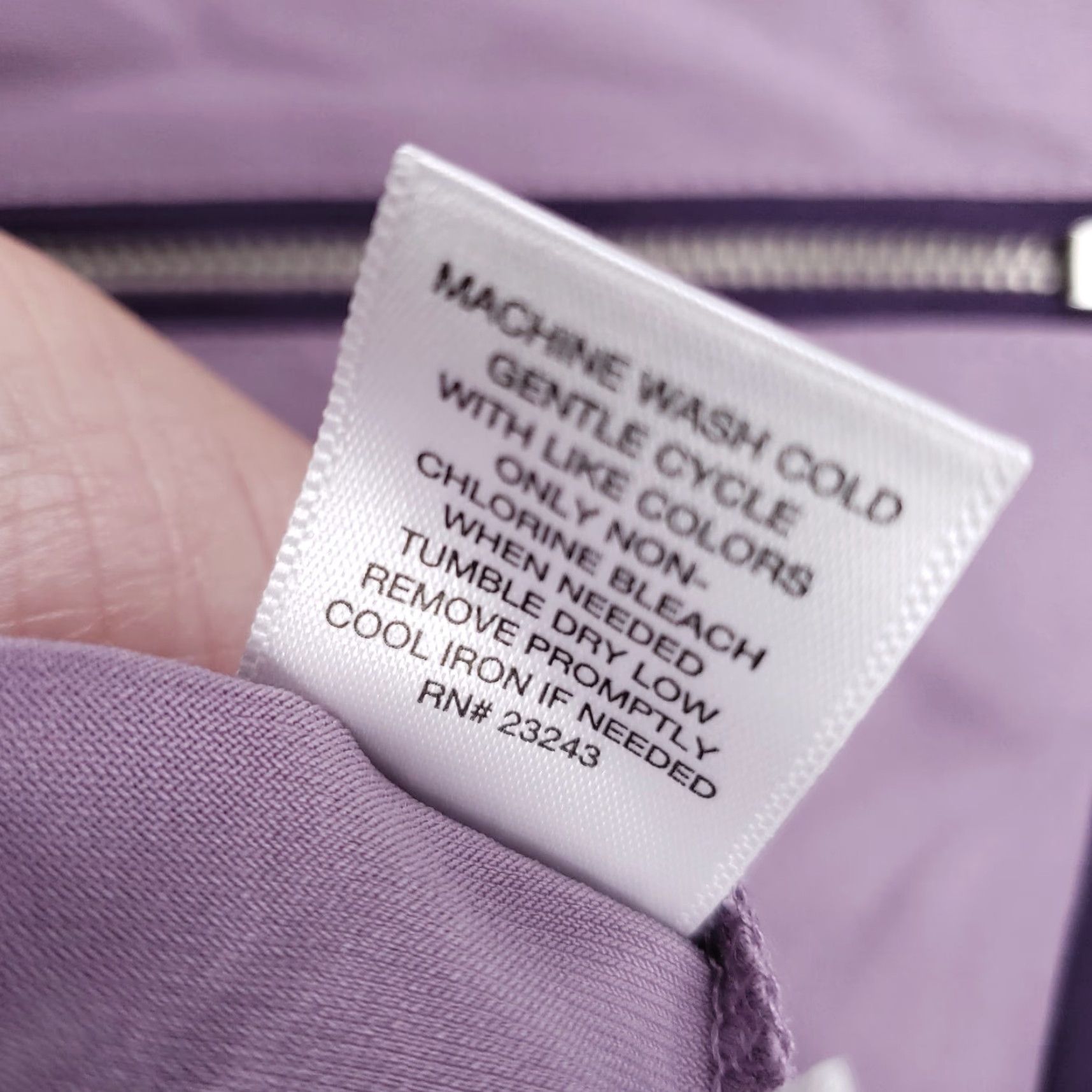 Vintage New York & Company Blouse Womens XS Purple 7th Avenue Design Studio 3/4 Sleeves Size XS / US 0-2 / IT 36-38 - 5 Thumbnail