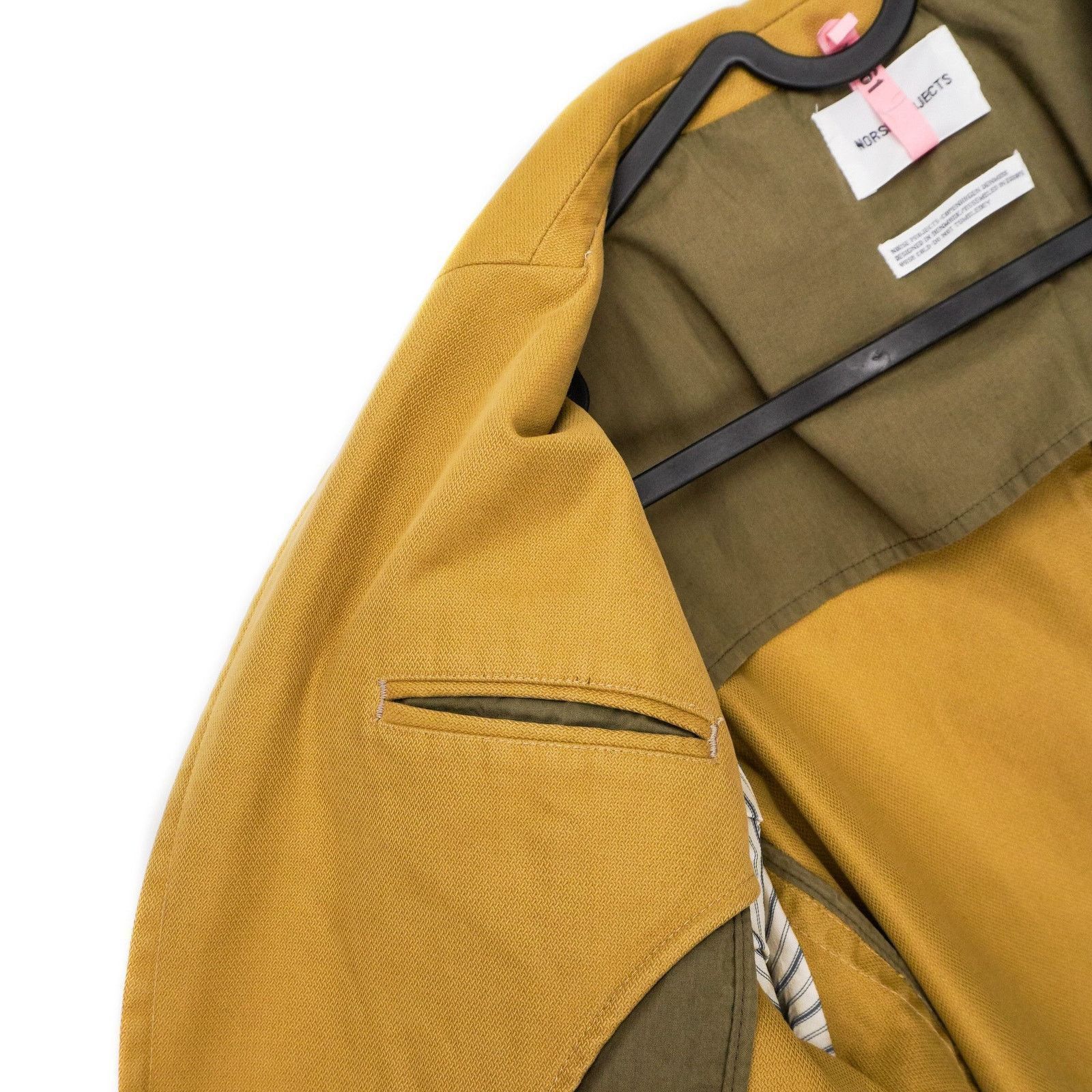 Norse Projects Norse Projects Agder Mustard Brown Thick Cotton Work Jacket Size US M / EU 48-50 / 2 - 10 Thumbnail