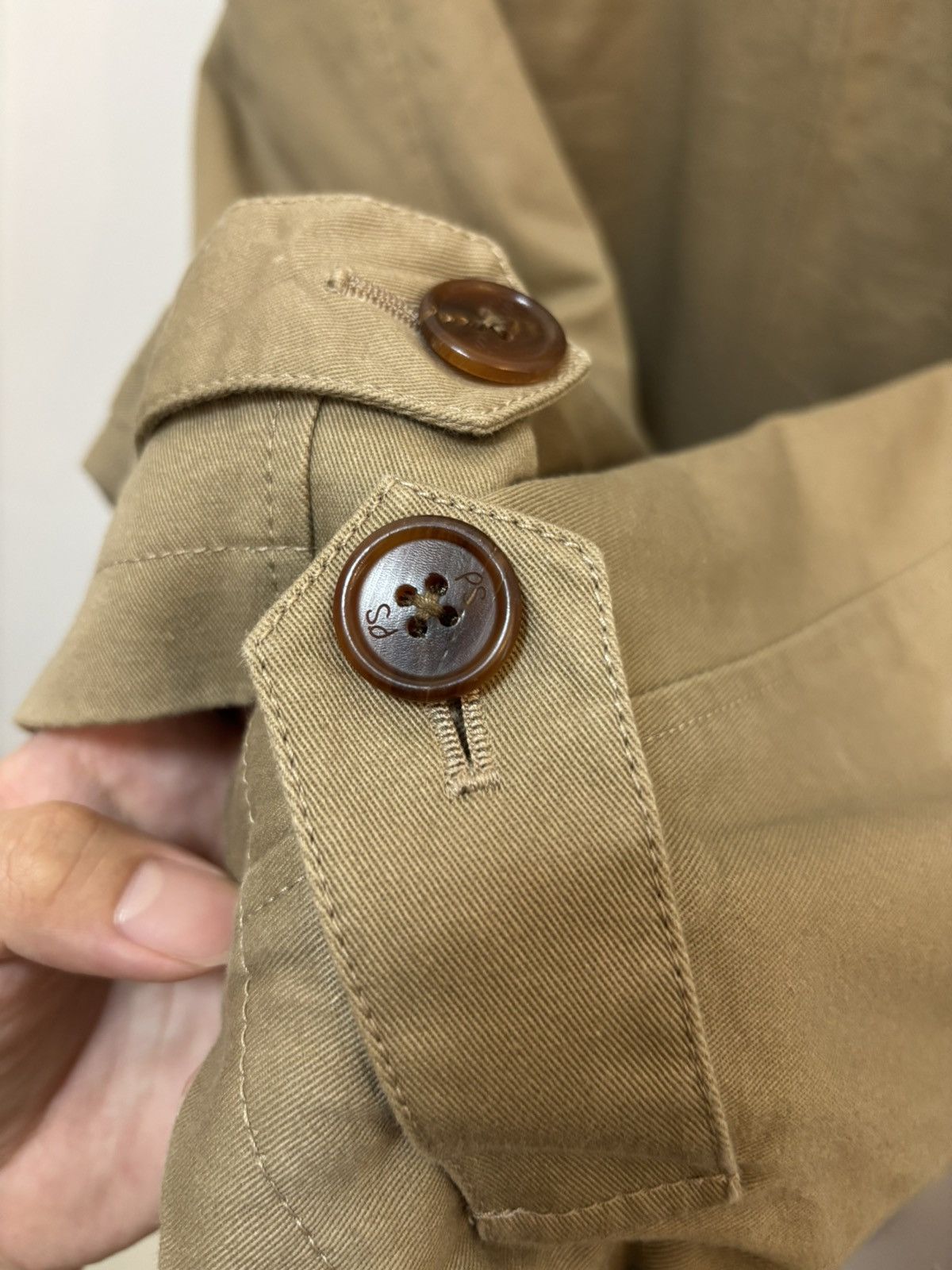 Designer × Paul Smith Paul Smith Beige Heavy Coat Size US XL / EU 56 / 4 - 6 Thumbnail