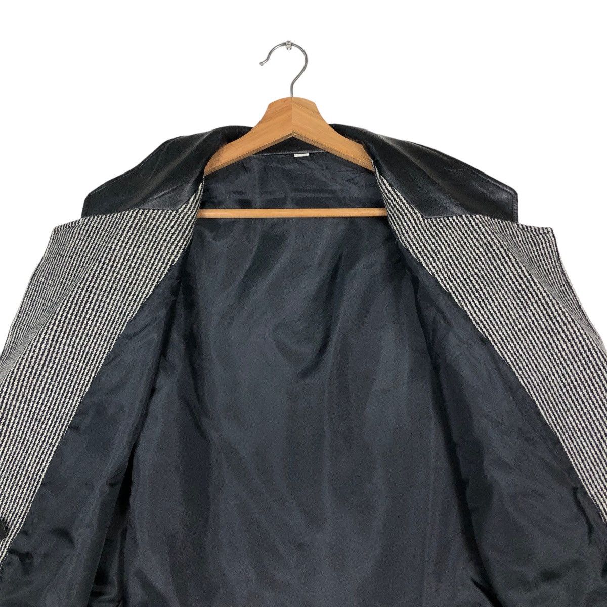 Japanese Brand 🔥Vintage Wool Jacket Bomber Herringbone Issey Miyake Japan Size US M / EU 48-50 / 2 - 14 Thumbnail