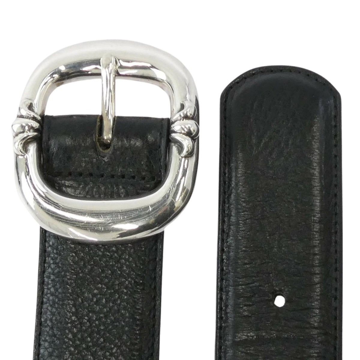 Chrome Hearts 36inch Chrome Hearts Gunslinger 1.5 Leather Belt Size ONE SIZE - 2 Thumbnail
