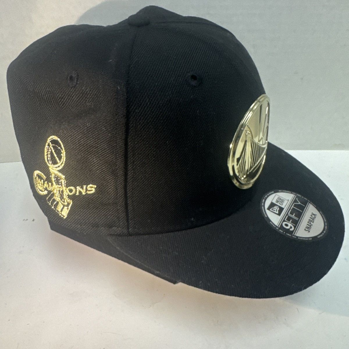 Other Golden State Warriors Men’s Hat Black New Era NBA SnapBack Size ONE SIZE - 3 Thumbnail