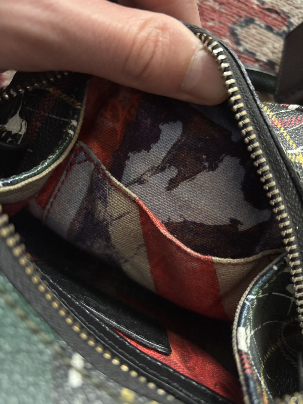 Vivienne Westwood Vivienne Westwood Yasmine paint splatter bag Size ONE SIZE - 7 Thumbnail