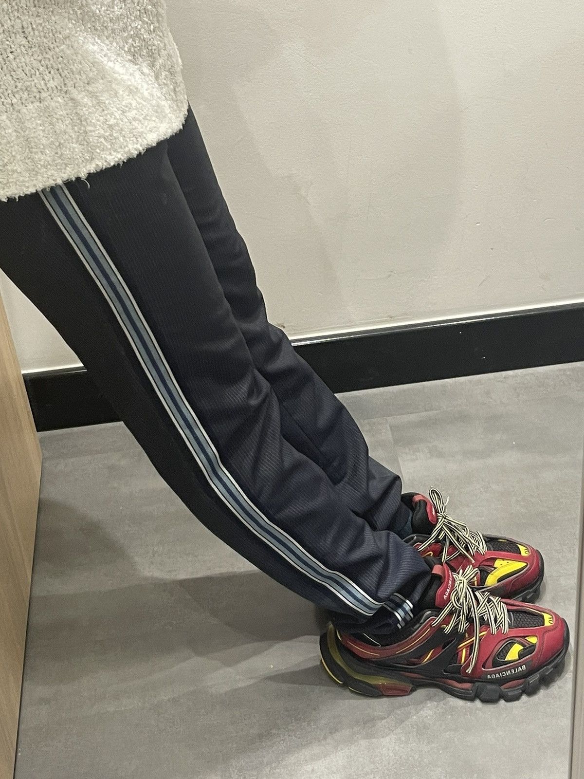 Zadig & Voltaire !DS! Zadig & Voltaire Paddy Stripe Wool Navy Casual Pants Size US 30 / EU 46 - 3 Thumbnail