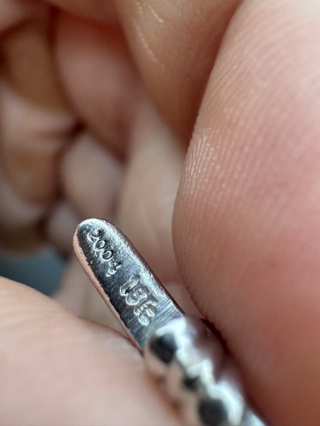Chrome Hearts Chrome Hearts Whitegold Babyfat with Diamonds Size ONE SIZE - 5 Thumbnail