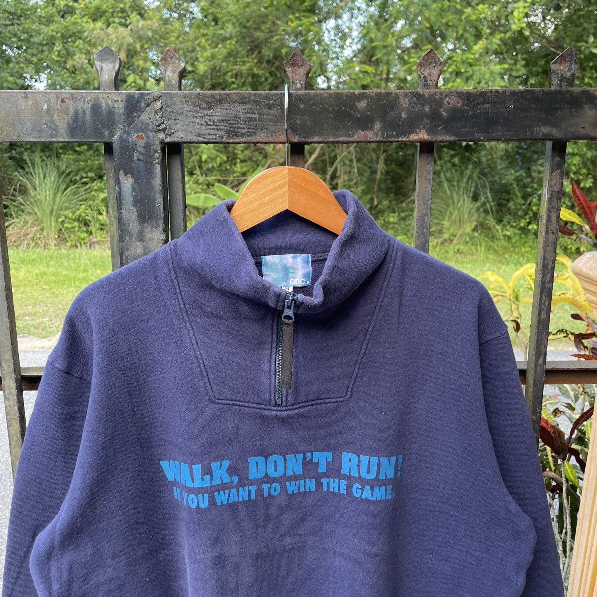 Japanese Brand 🔥🇯🇵Vintage GDC Japan Made Half Zipper Sweatshirts Size US L / EU 52-54 / 3 - 4 Thumbnail